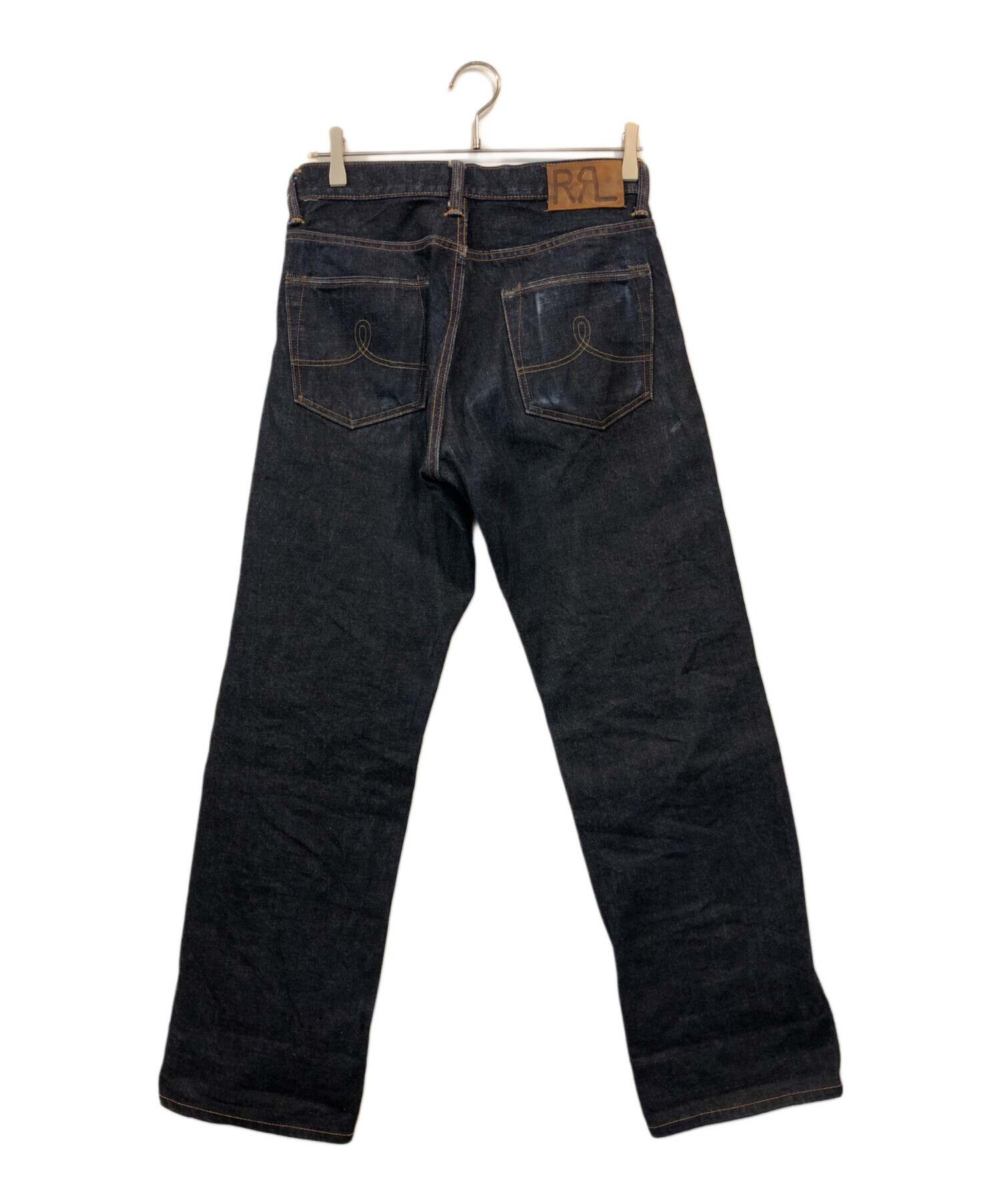 中古・古着通販】RRL (ダブルアールエル) ストレートデニムパンツ 