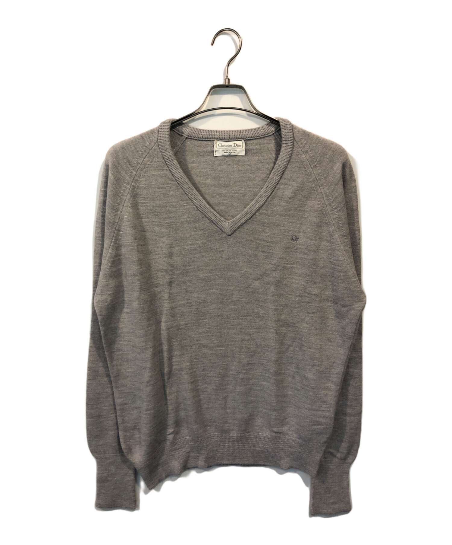 中古・古着通販】Christian Dior (クリスチャン ディオール) Vネック 