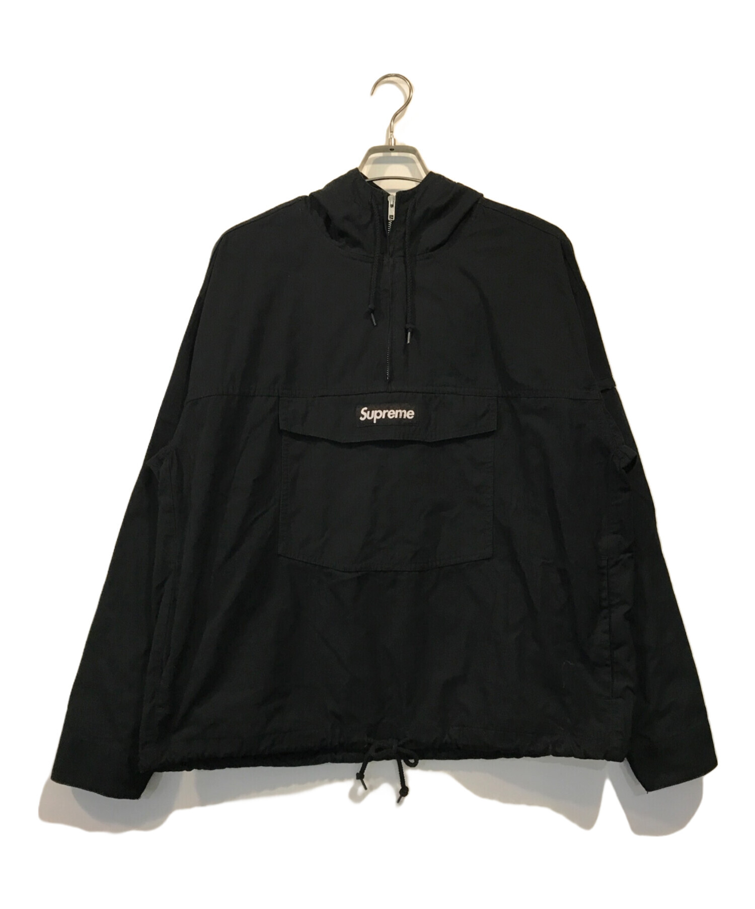 中古・古着通販】SUPREME (シュプリーム) Cotton Utility Anorak Black 