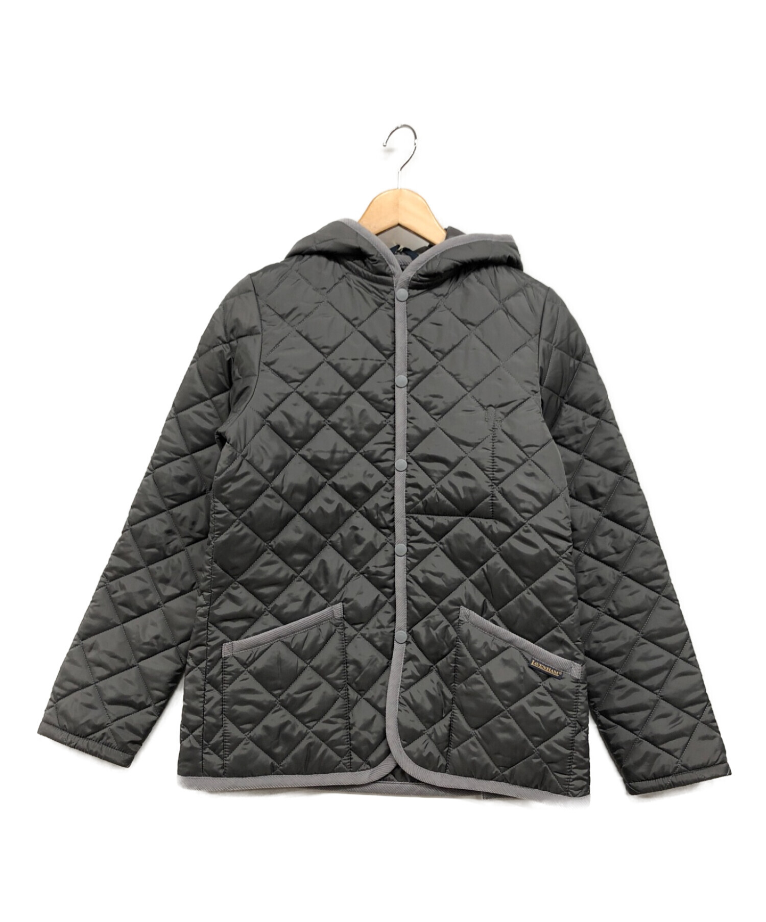 LAVENHAM (ラベンハム) CRAYDONキルティングジャケット ライトグレー サイズ:38 未使用品