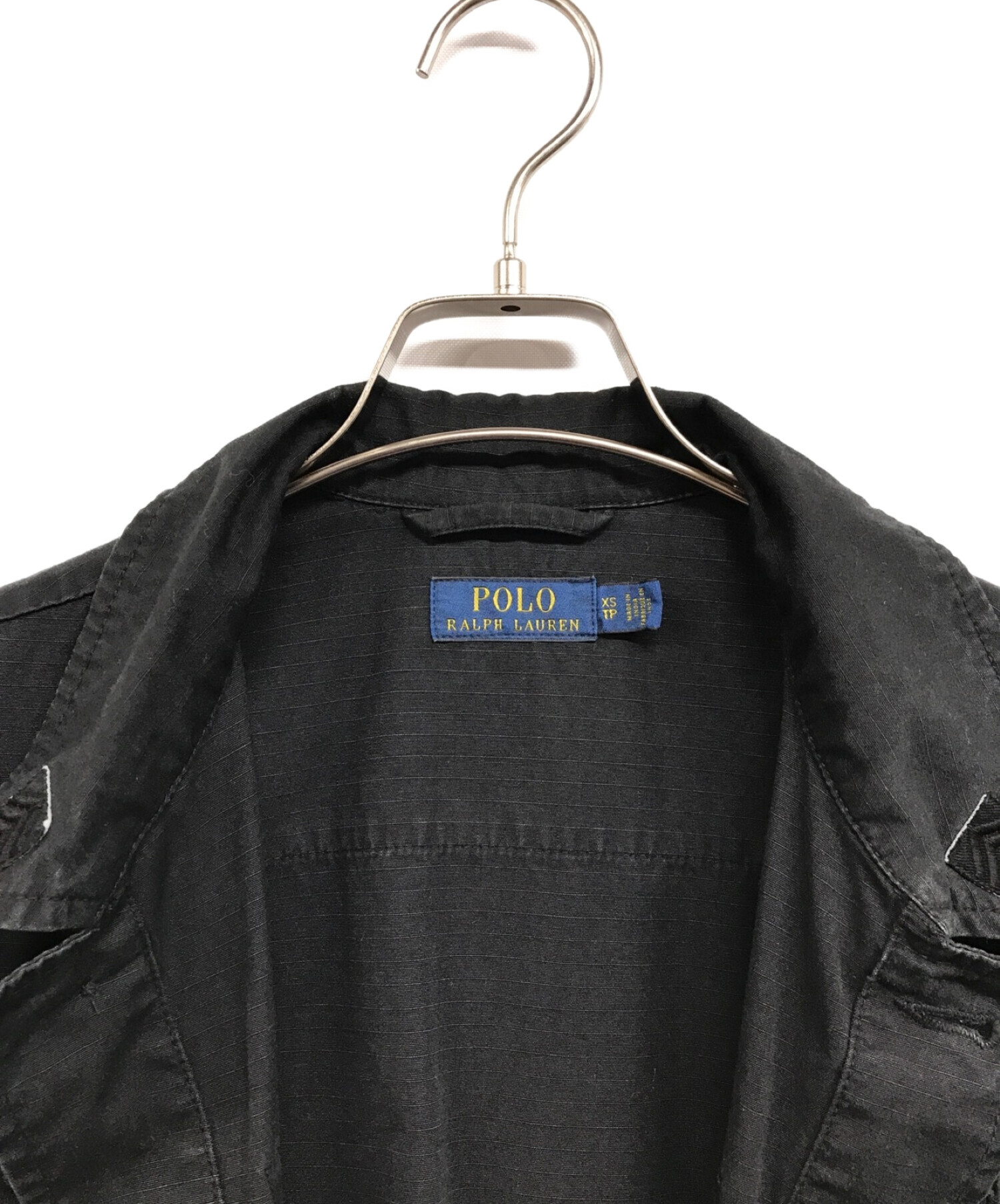 POLO RALPH LAUREN (ポロ・ラルフローレン) ファティーグジャケット ブラック サイズ:XS