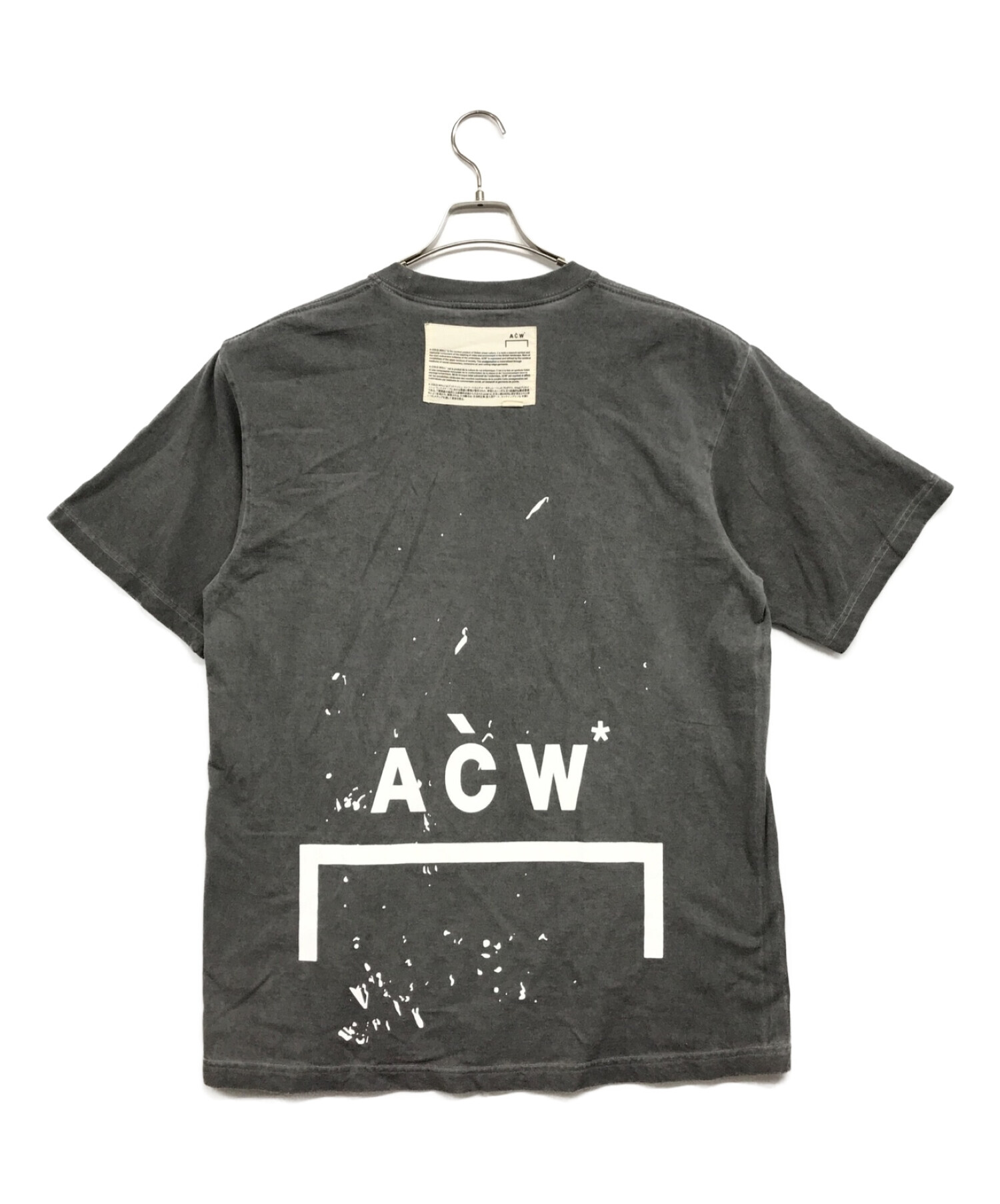 A-COLD-WALL (ア コールド ウォール) Tシャツ グレー サイズ:ⅬⅬ