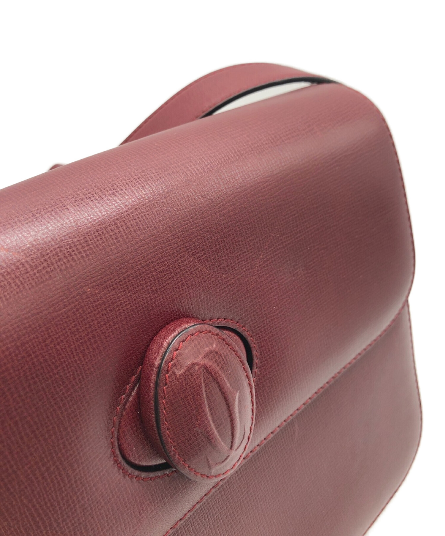 Cartier／カルティエ マスト ターンロック ハンドバッグ 美品  