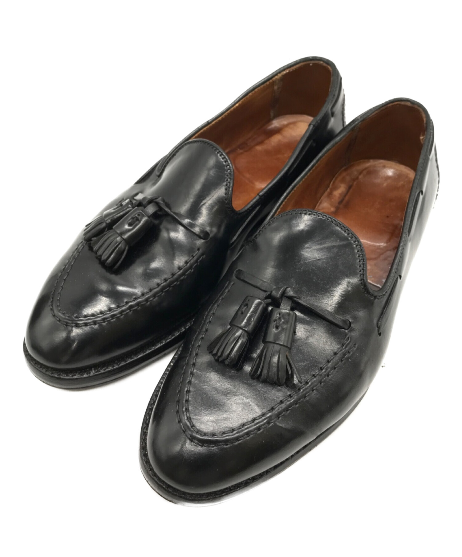ALDEN×BROOKS BROTHERS CORDOVAN LEATHER COIN LOAFERオールデン 