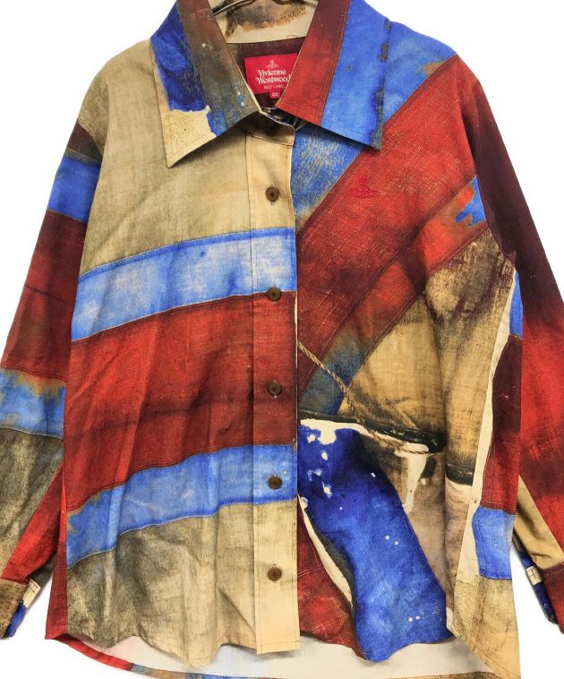 Vivienne Westwood RED LABEL オーブ刺繍総柄シャツ