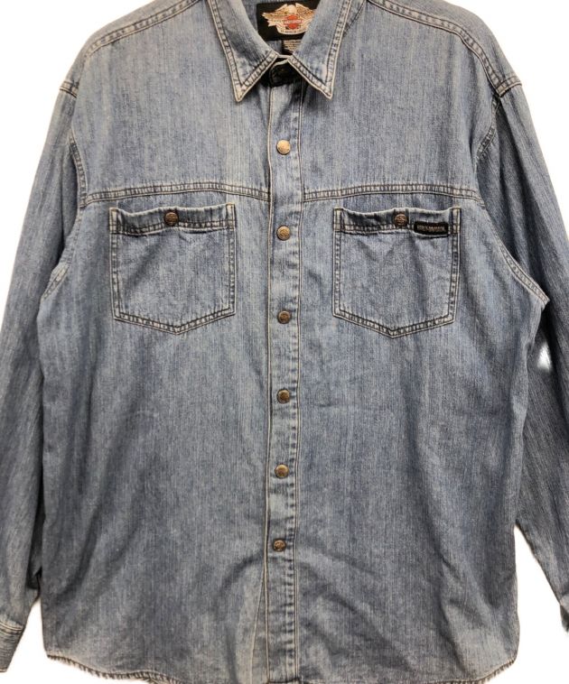 中古・古着通販】HARLEY-DAVIDSON (ハーレーダビッドソン) スナップ 