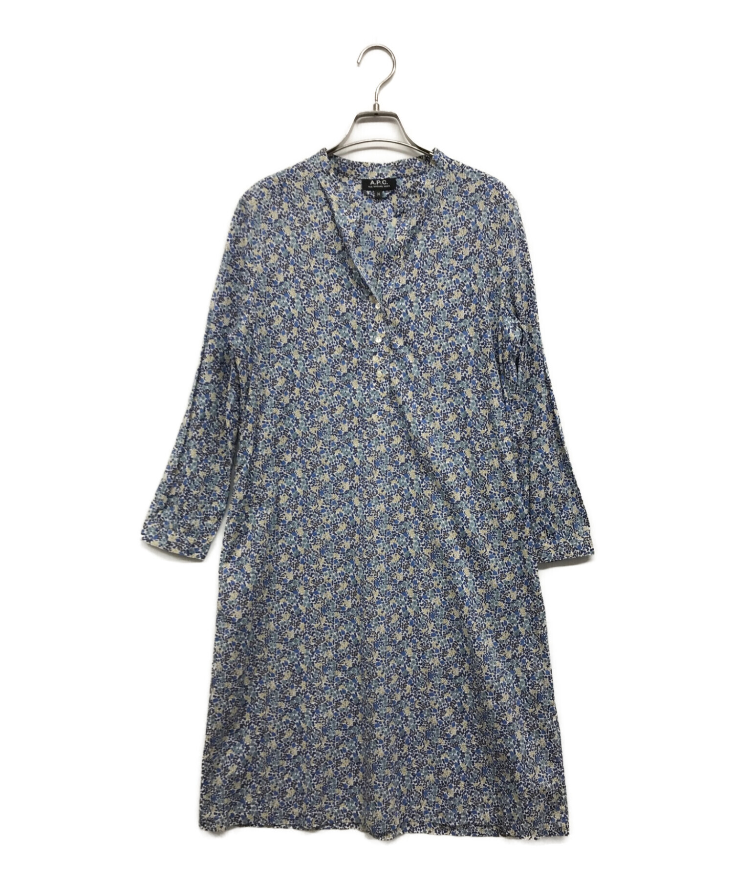 中古・古着通販】A.P.C. (アー・ペー・セー) 総柄ブラウス  
