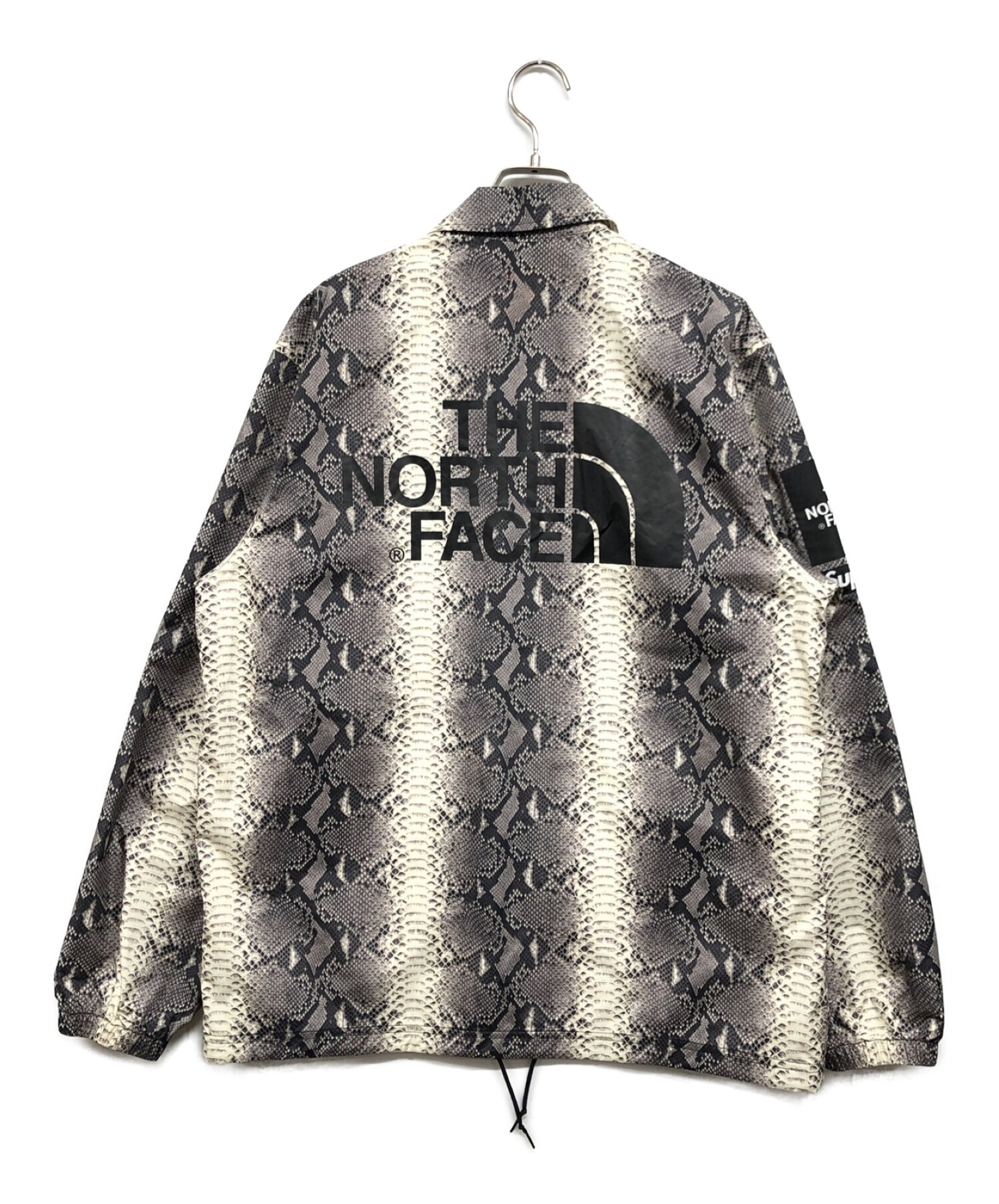 18SS supreme×THE NORTH FACE snakeskin S