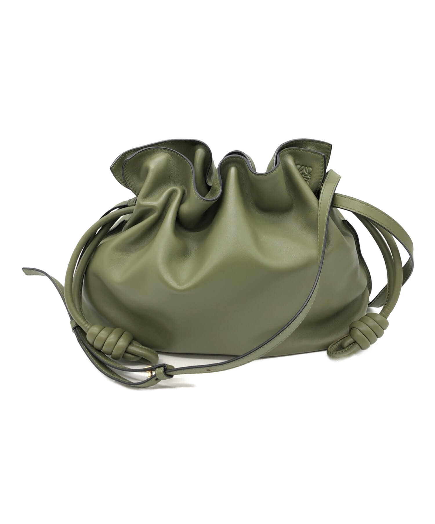 LOEWE ロエベ LOEWE ロエベ フラメンコクラッチミニ ローズマリー 斜 