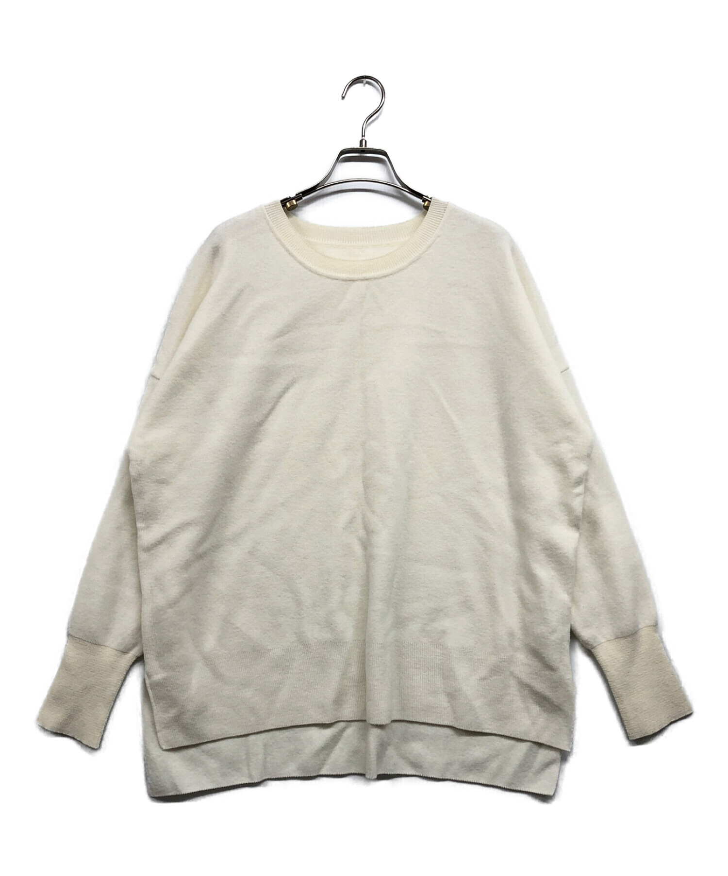 Deuxieme Classe fluffy スムースクルーネック プルオーバー レディース 