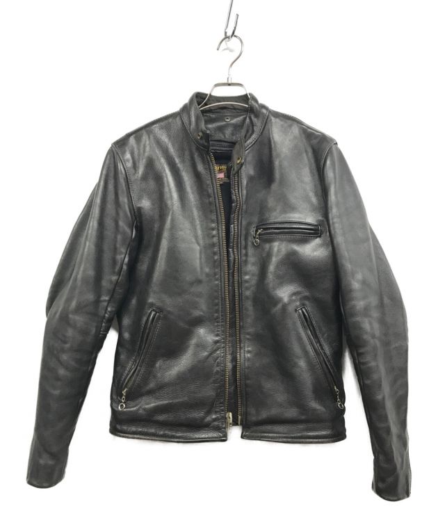 中古・古着通販】VANSON (バンソン) ライナー付きシングルライダース 