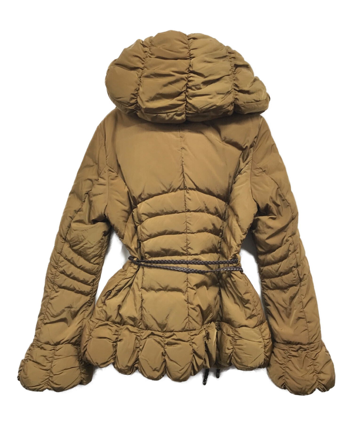中古・古着通販】MONCLER (モンクレール) ベルト付ティアードダウン 