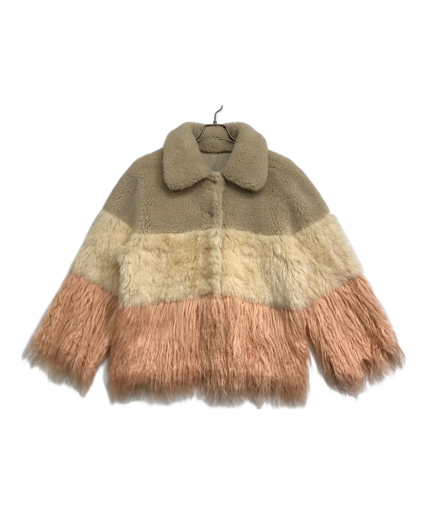 専用】グレース☆ミックスファーコート ショートファーベスト （ベスト