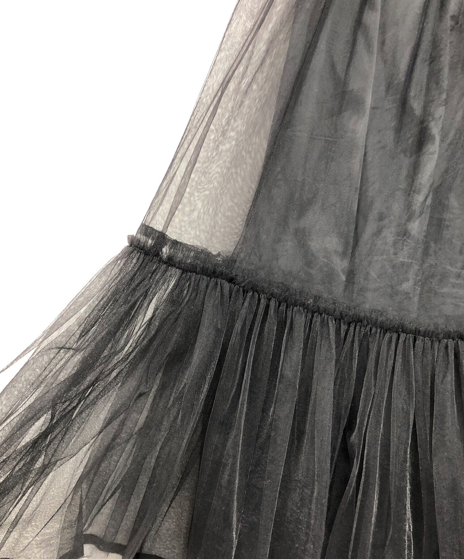 IENA リボンチュチュスカート IENA リボンチュチュスカート ブラック