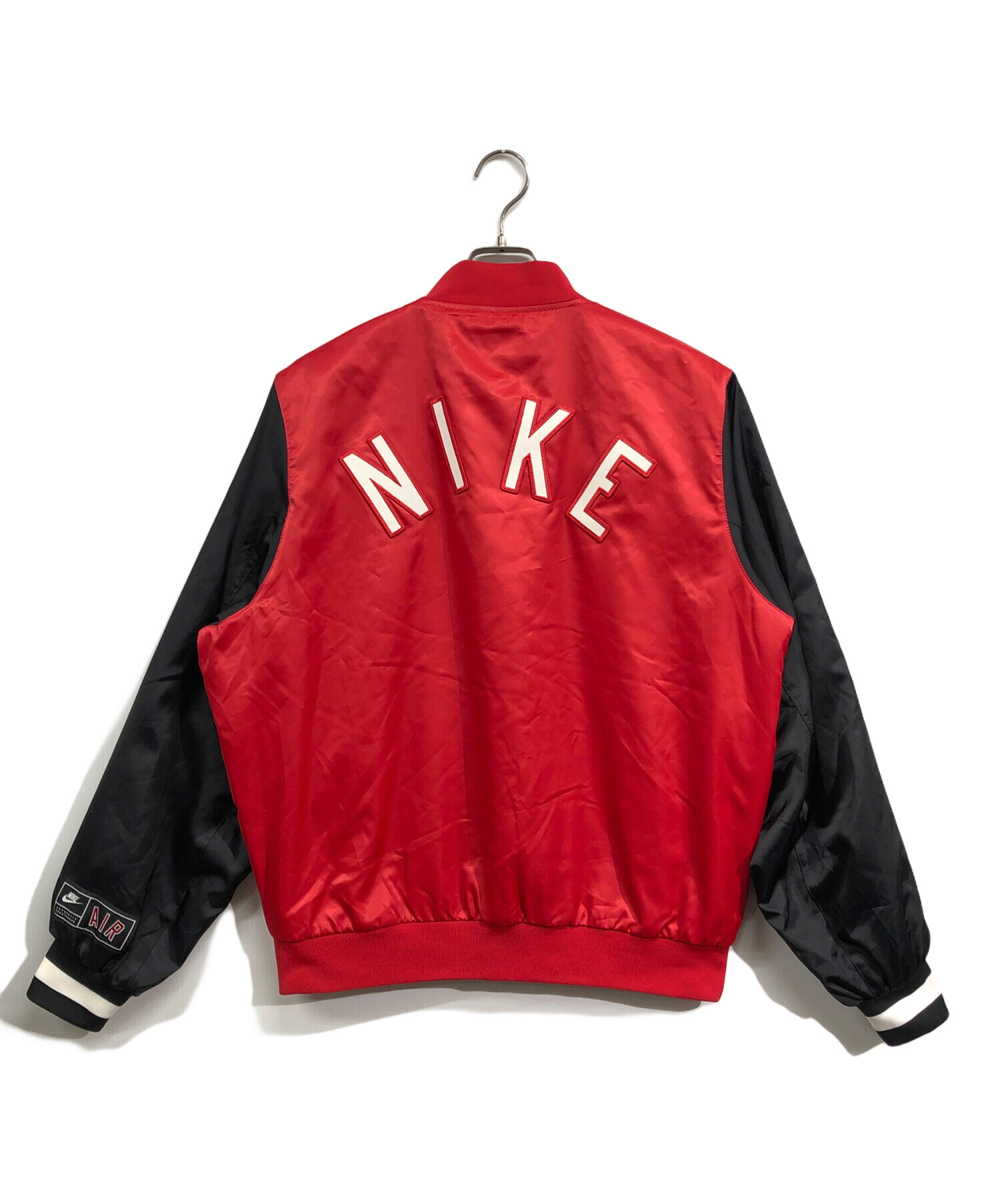 中古・古着通販】NIKE (ナイキ) バーシティージャケット レッド サイズ 