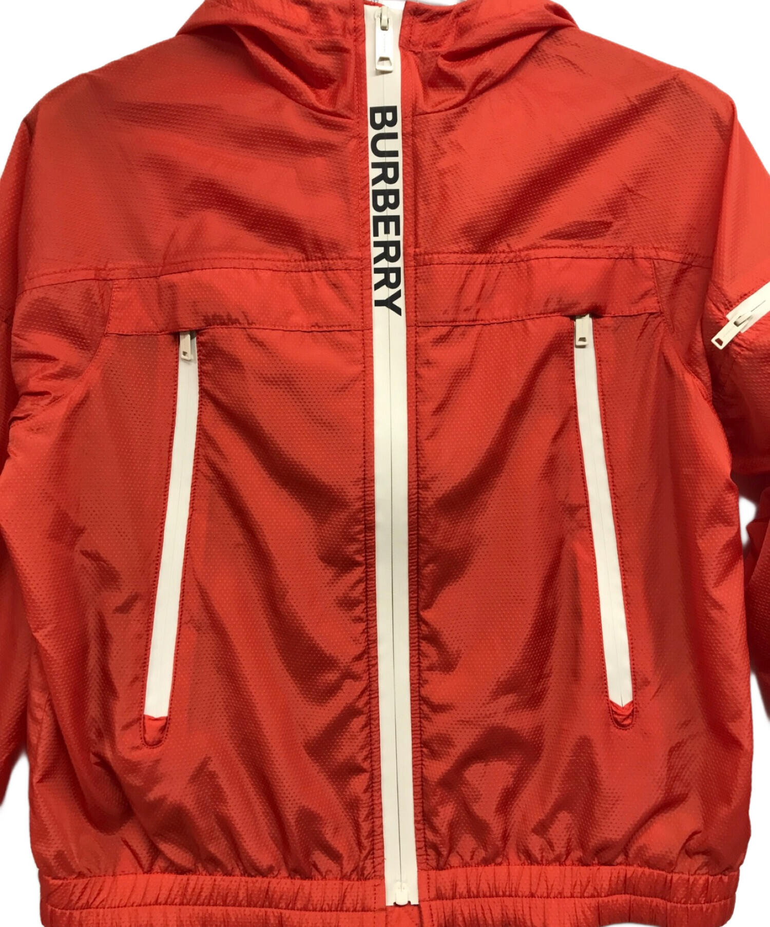 中古・古着通販】BURBERRY (バーバリー) ウインドブレーカー オレンジ 