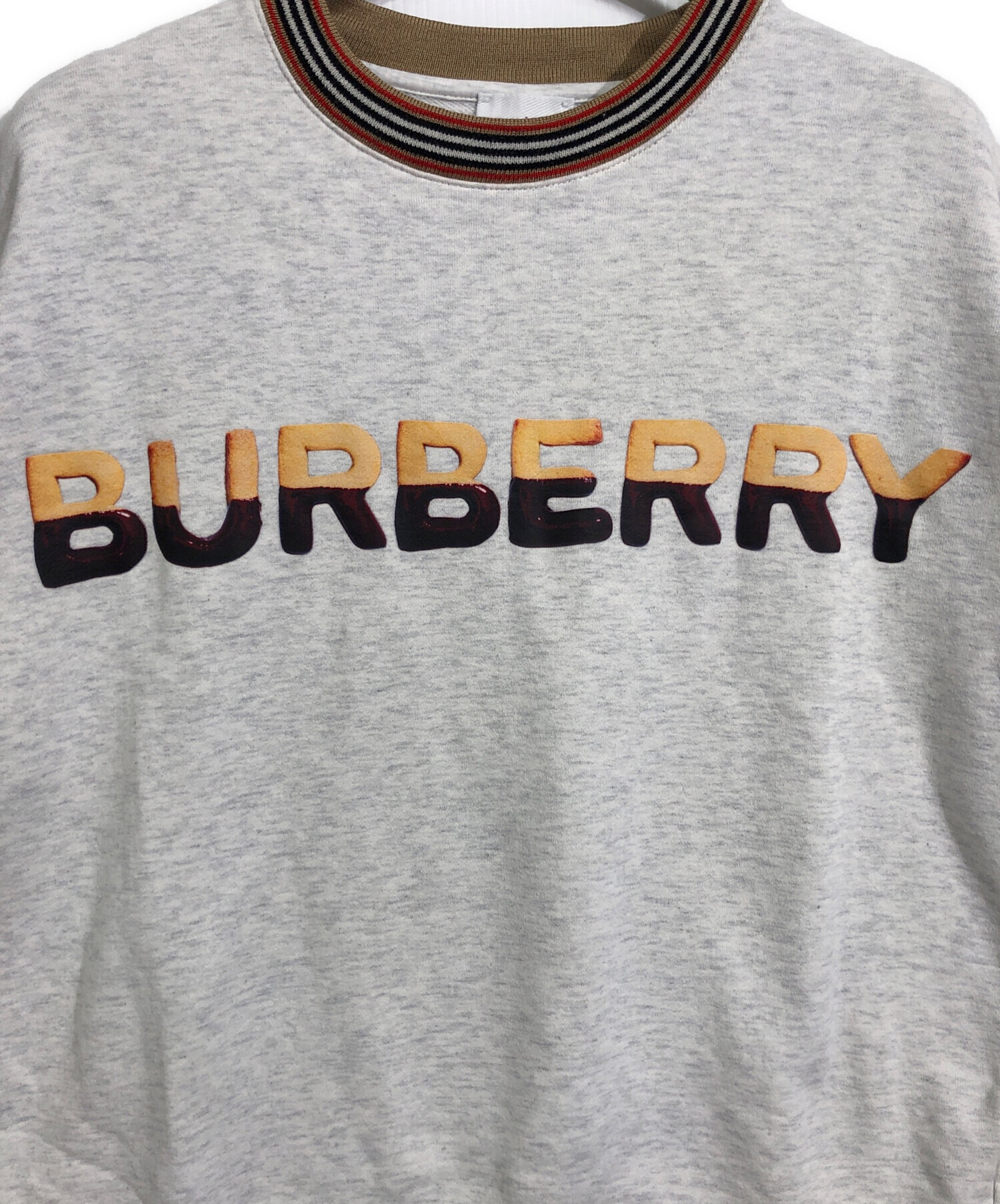 バーバリー☆12Y/152cm ☆コート グレー 無く 