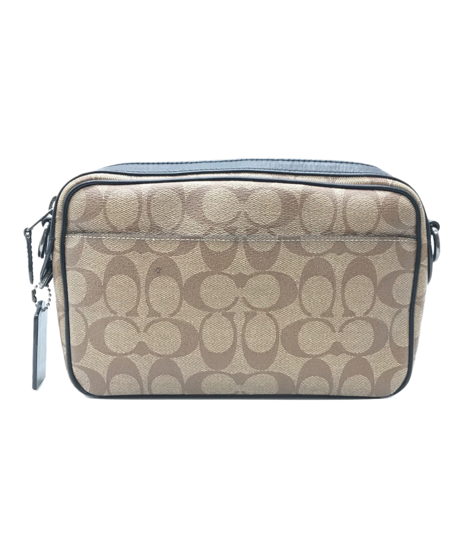 中古・古着通販】COACH (コーチ) ショルダーバッグ ベージュ｜ブランド 