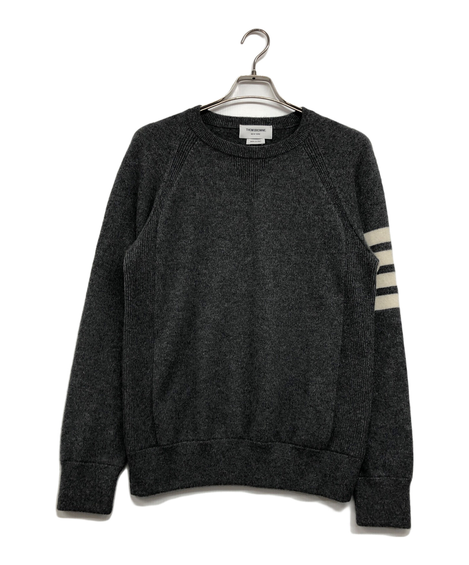 中古・古着通販】Thom Browne (トムブラウン) 4BAR カシミヤニット 