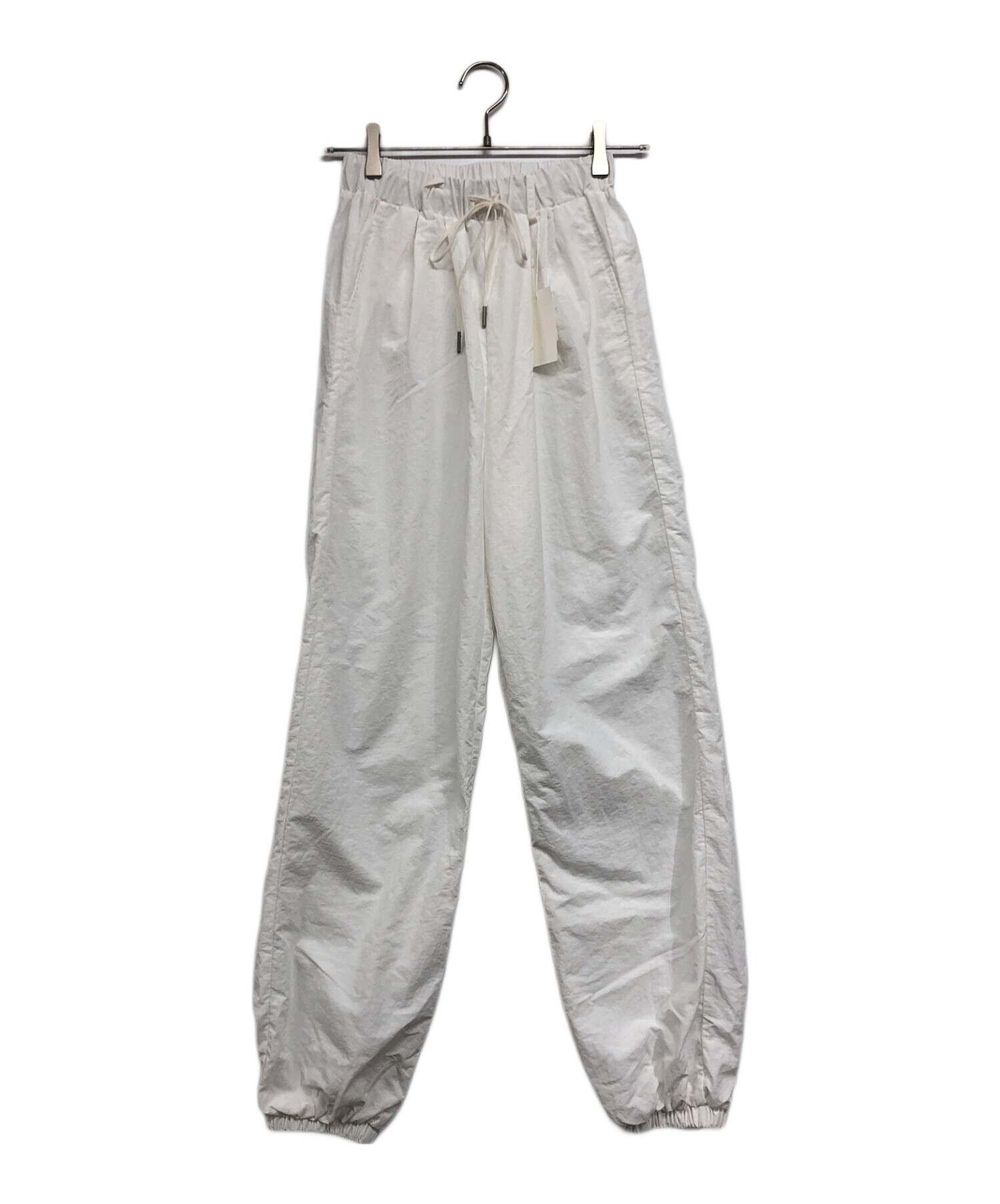 中古・古着通販】willfully (ウィルフリー) ナイロンパンツ ホワイト  