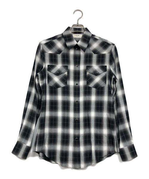 現行】 CELINE セリーヌ ウエスタンシャツ 中古・古着通販 現行】 CELINE セリーヌ ウエスタンシャツ 中古・古着通販
