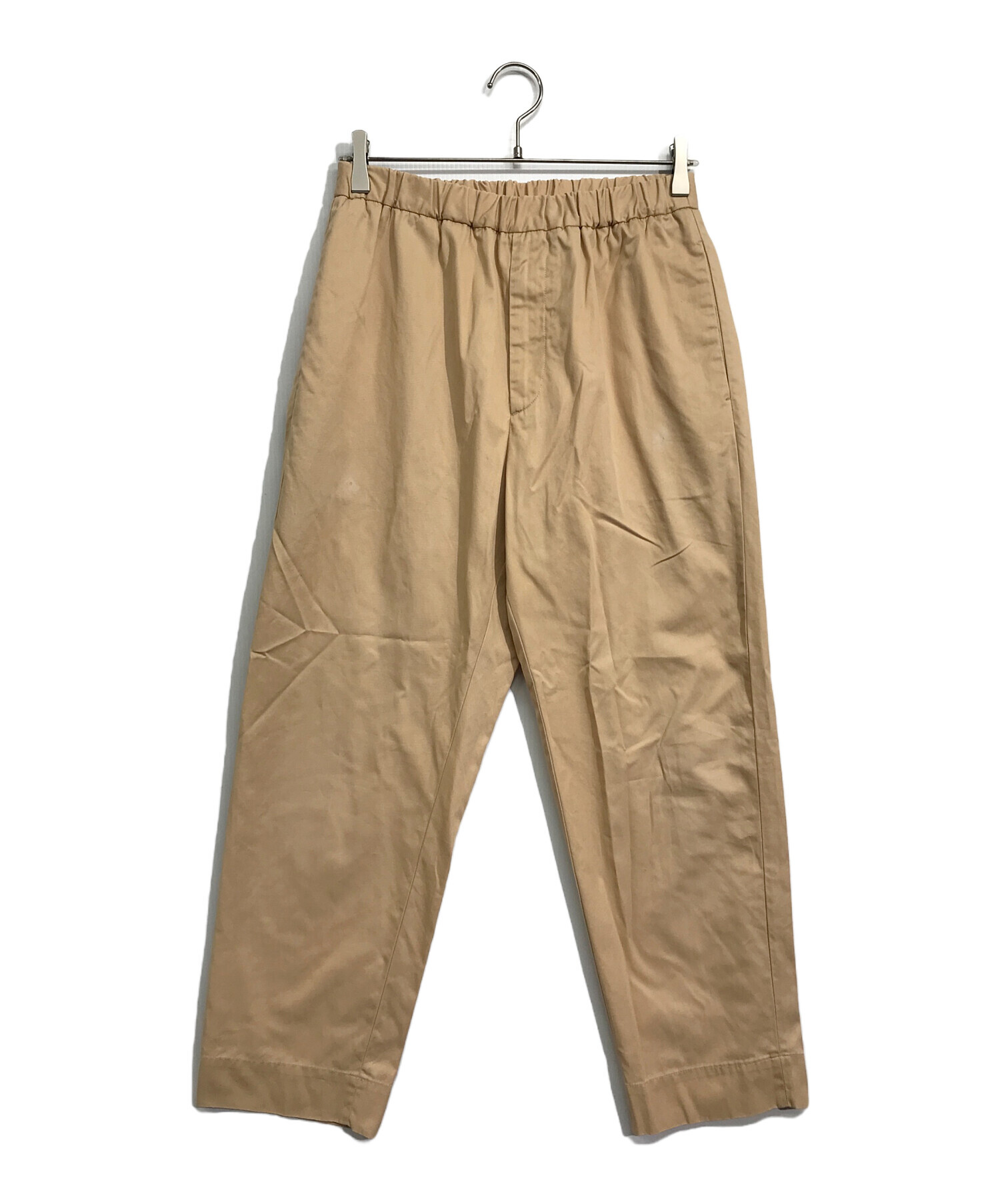 JILSANDER イージーパンツ クロップド コットン