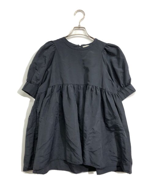 中古・古着通販】yori (ヨリ) ショートパフギャザーブラウス 