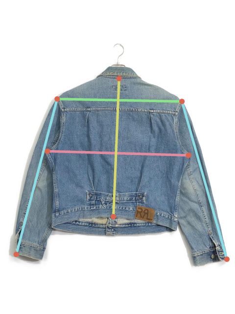 中古・古着通販】RRL (ダブルアールエル) 2ndタイプシンチバックデニム 