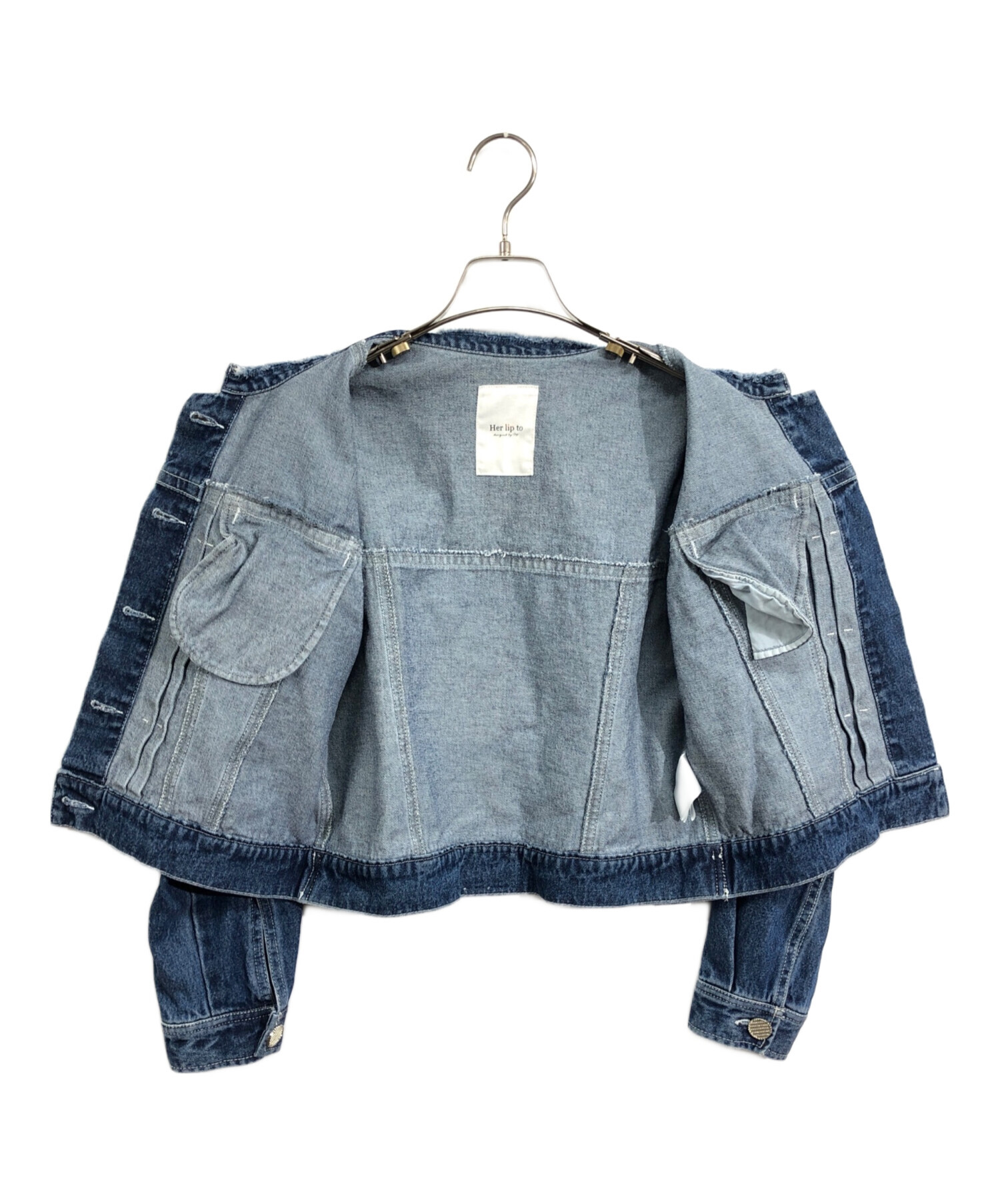 Her lip to Everyday Denim Jacket