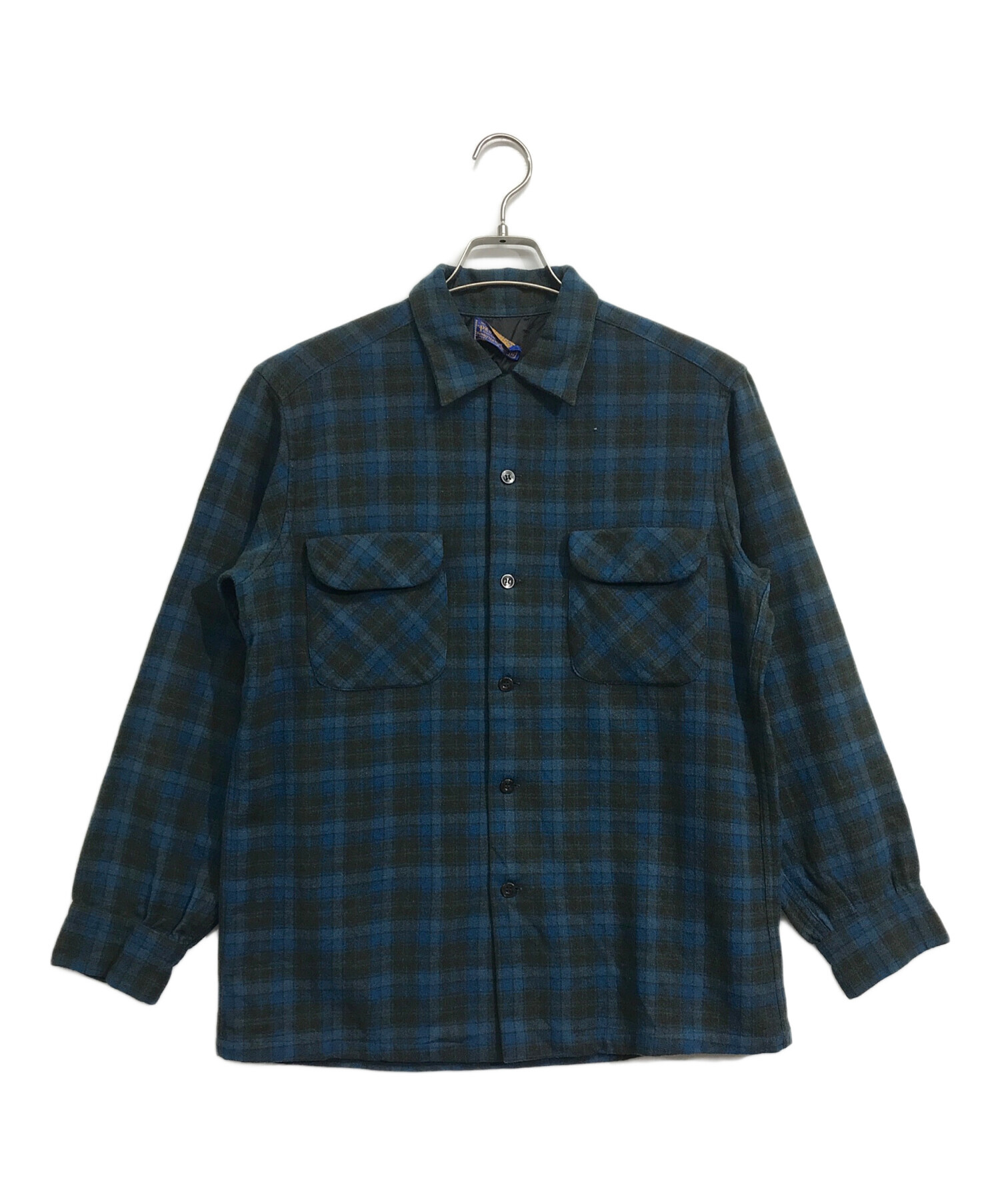 Pendleton ボードシャツ ネイビー M 格好いい
