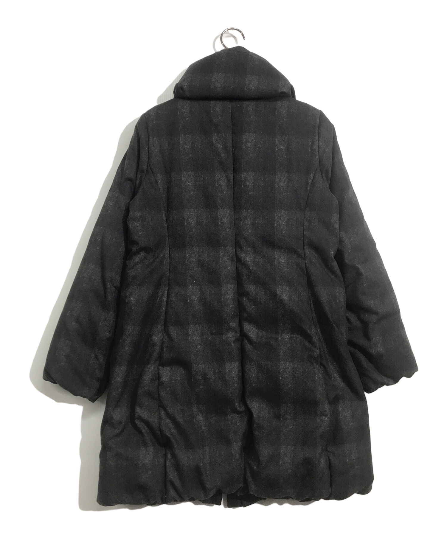 美品】 theory セオリー 着脱可能ファー襟 素晴らしく 綿混 セットアップ