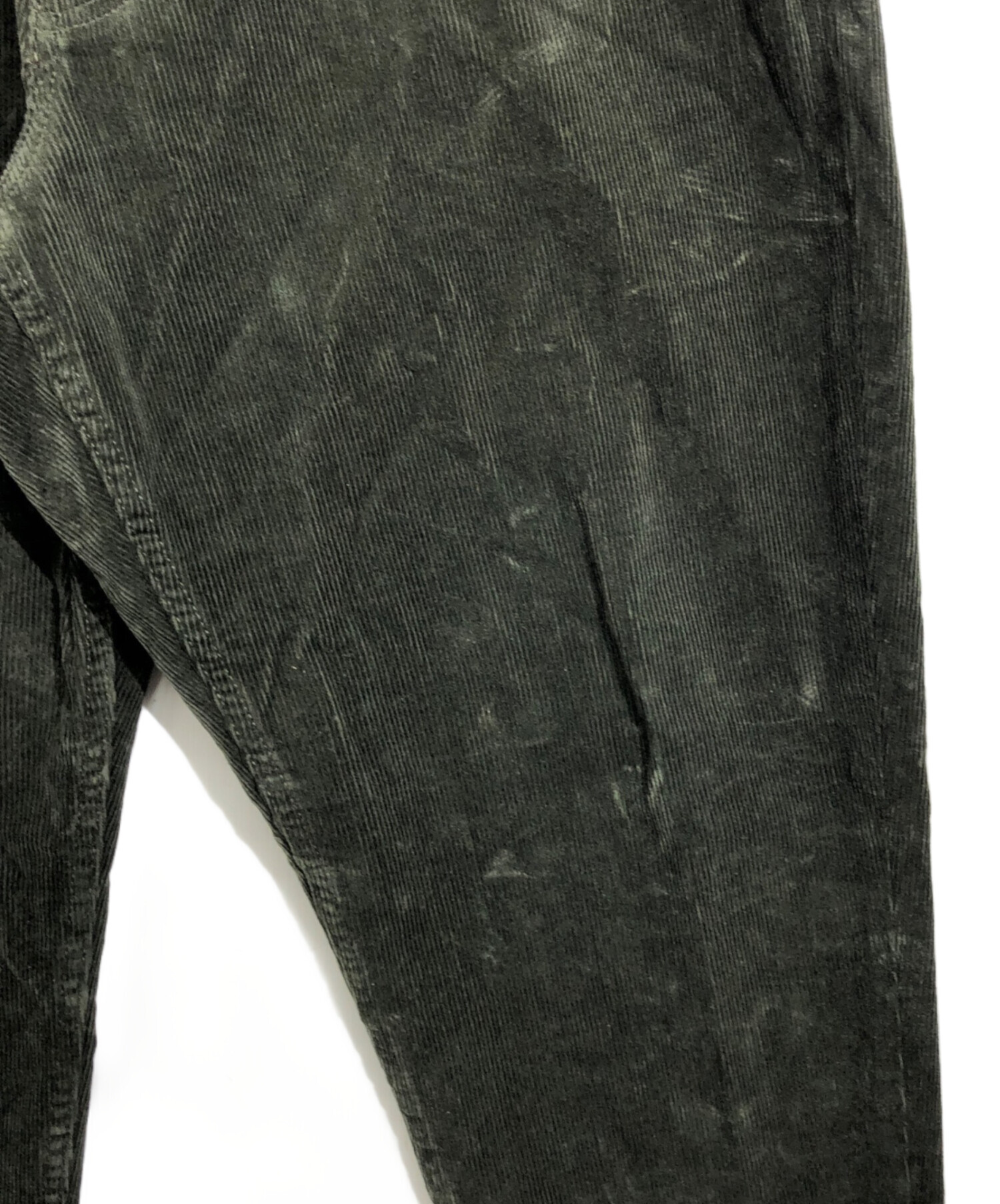 中古・古着通販】BEAMS (ビームス) コーデュロイパンツ グリーン 