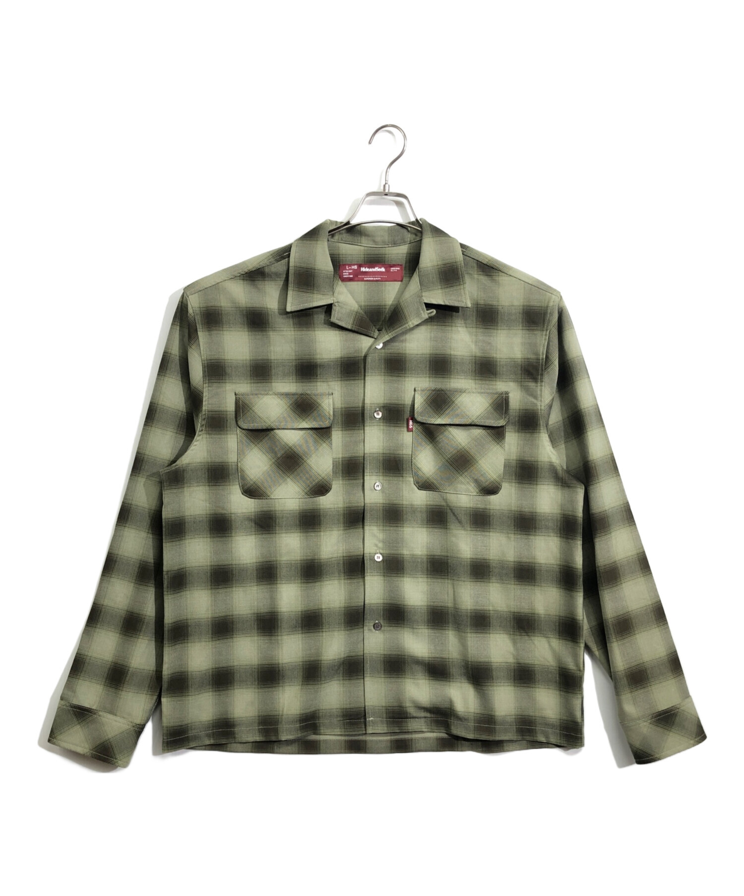 HIDE AND SEEK Plaid Flannel Shirts