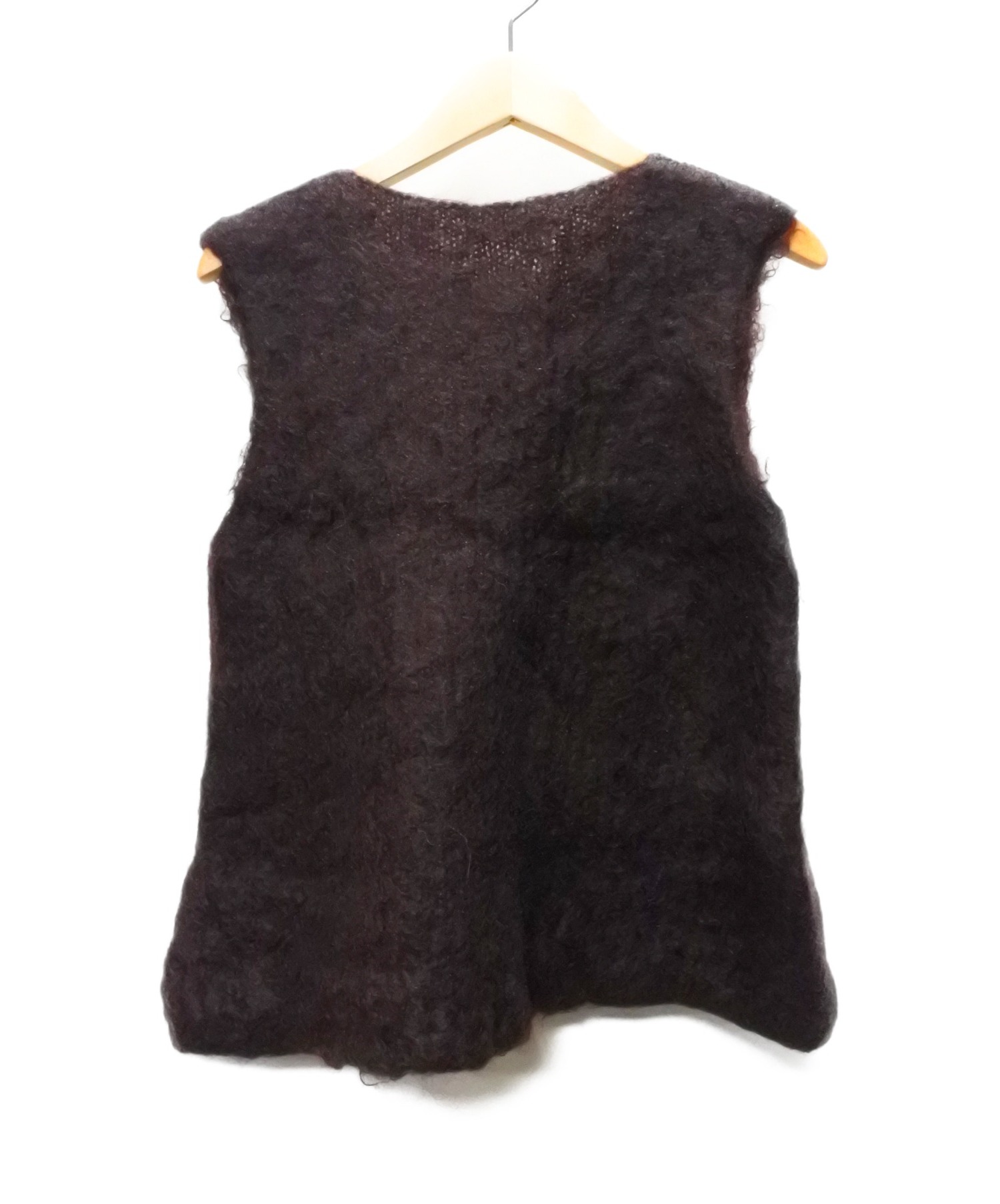 中古・古着通販】CELINE (セリーヌ) モヘア混ノースリーブニット 