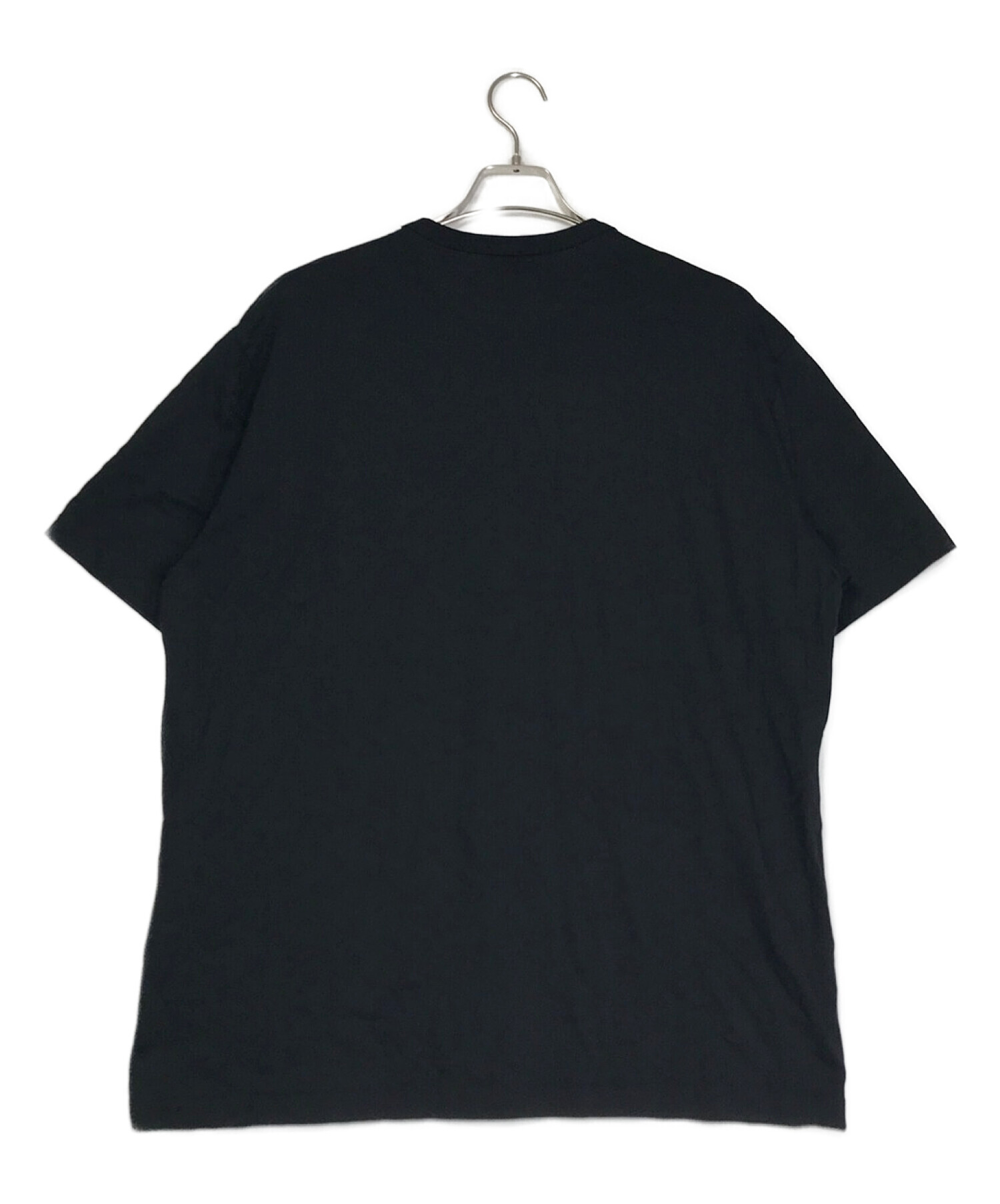 KOLOR × Ken Kagami (カラー × ケンカガミ) ちょっとだけカシミヤ入ってますTシャツ ブラック サイズ:3