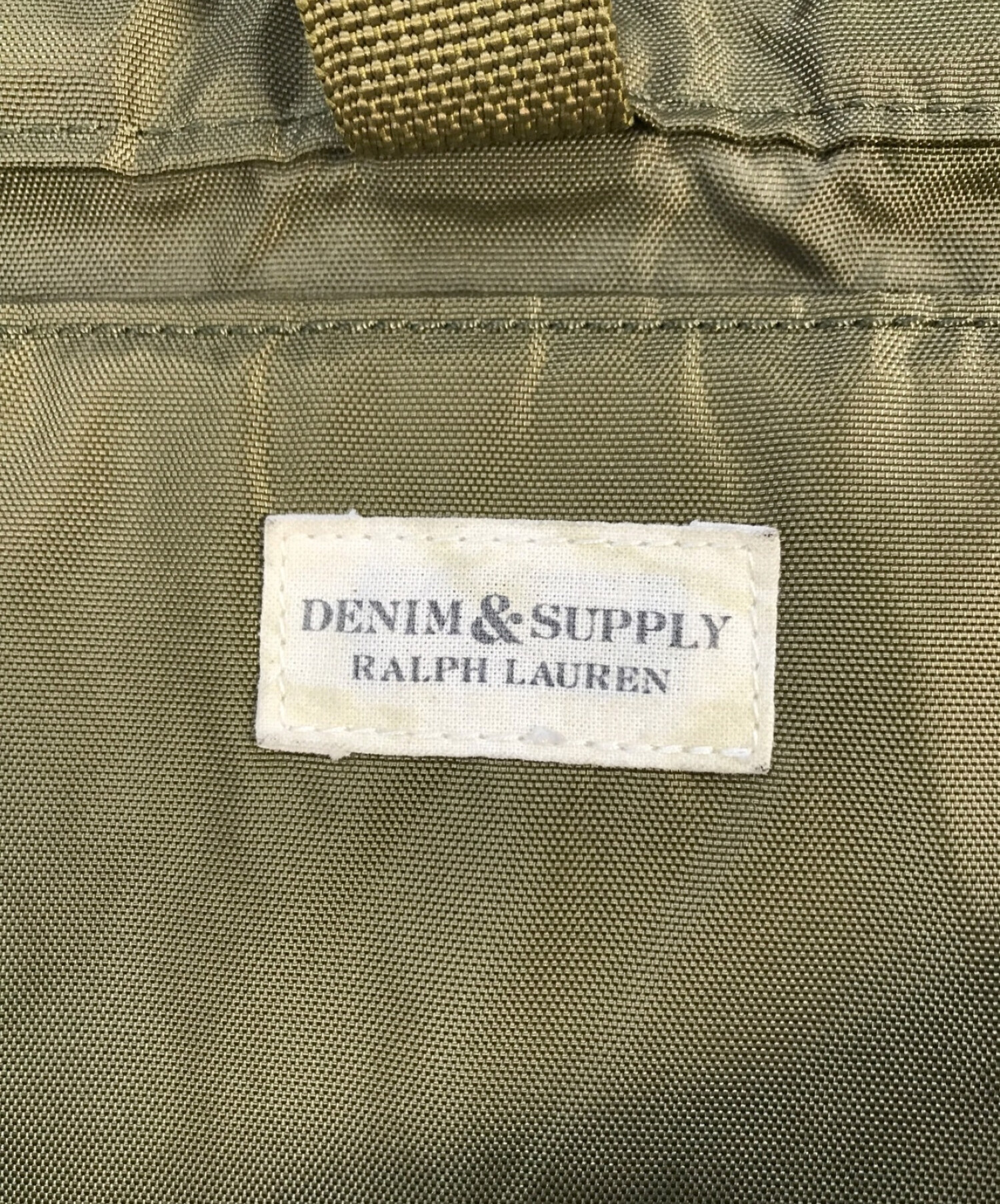 Denim & Supply Ralph Lauren (デニム＆サプライ ラルフローレン) メッセンジャーバッグ オリーブ