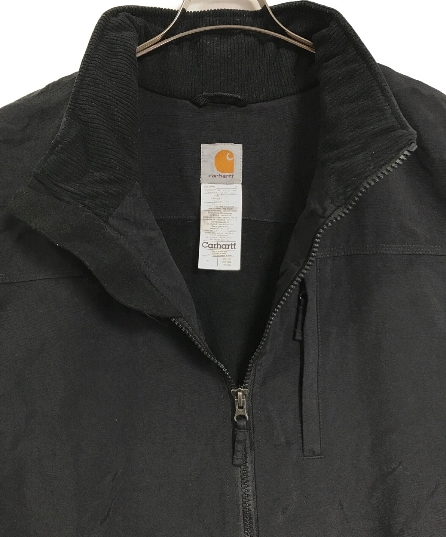 中古・古着通販】CarHartt (カーハート) Nylon Fleece-Lined Jacket 