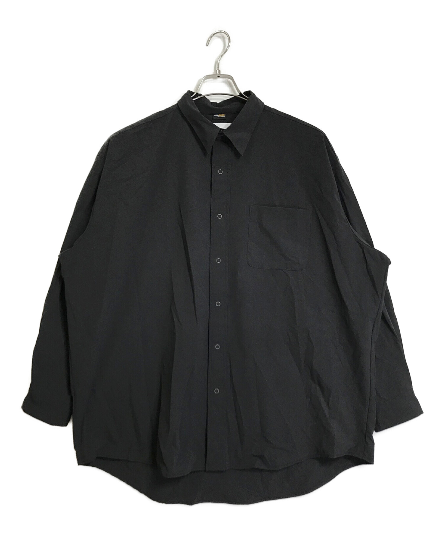 workahoLC (ワーカホリック) コーデュラリップストップオーバーシャツ ブラック サイズ:XL