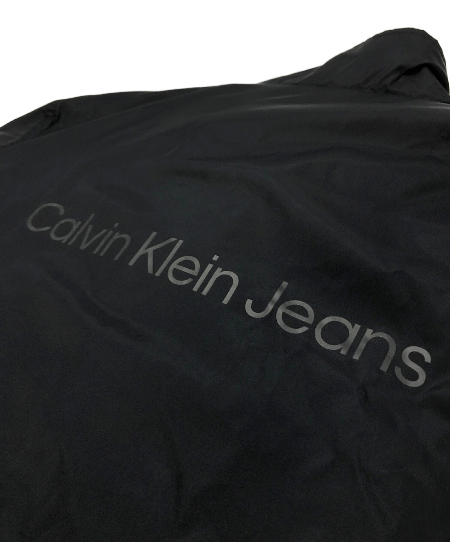 Calvin Klein Jeans (カルバンクラインジーンズ) ジップジャケット ブラック サイズ:M 未使用品
