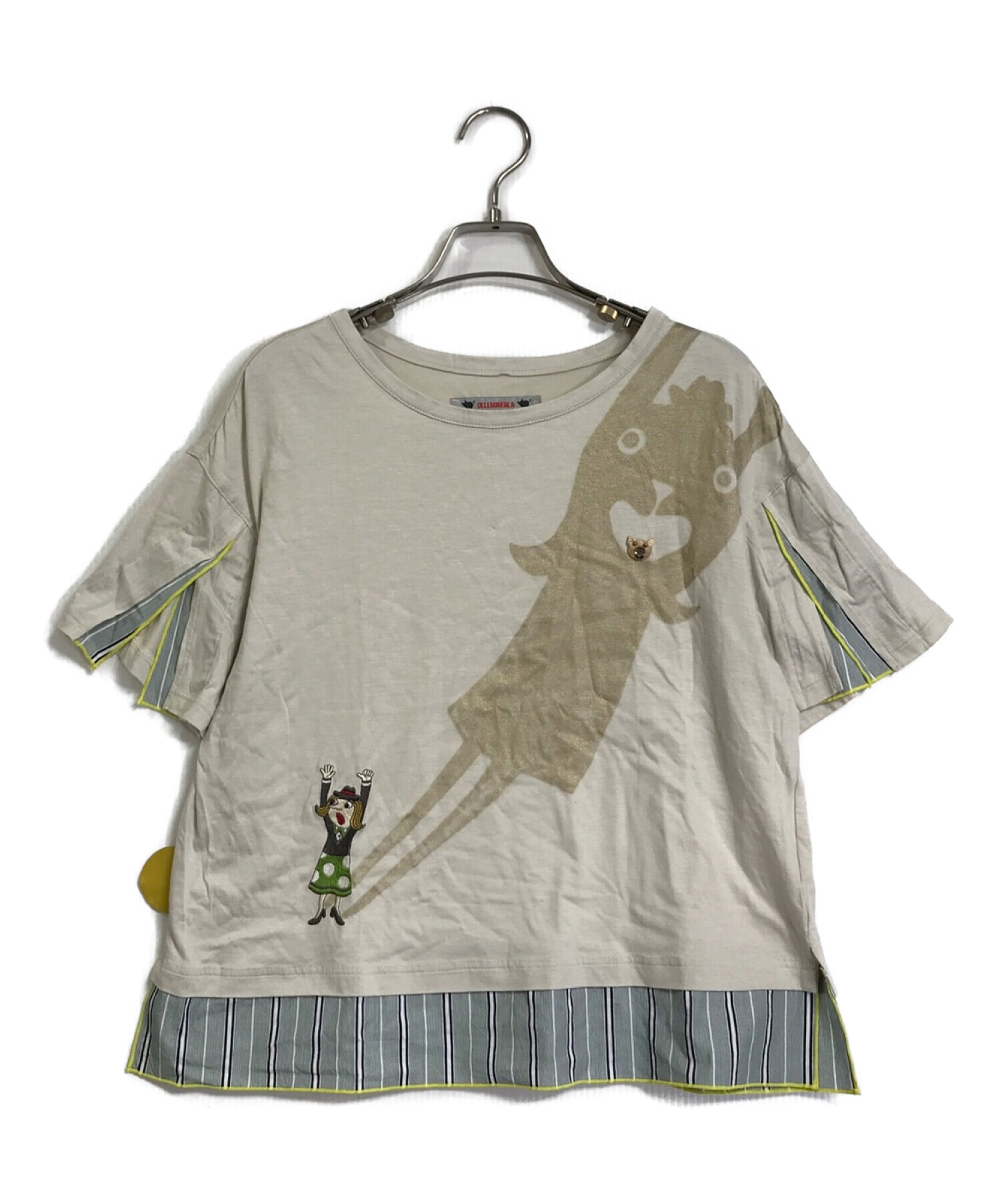 2〜3回使用洗濯済みアルベロベロ デザインカットソー - Tシャツ