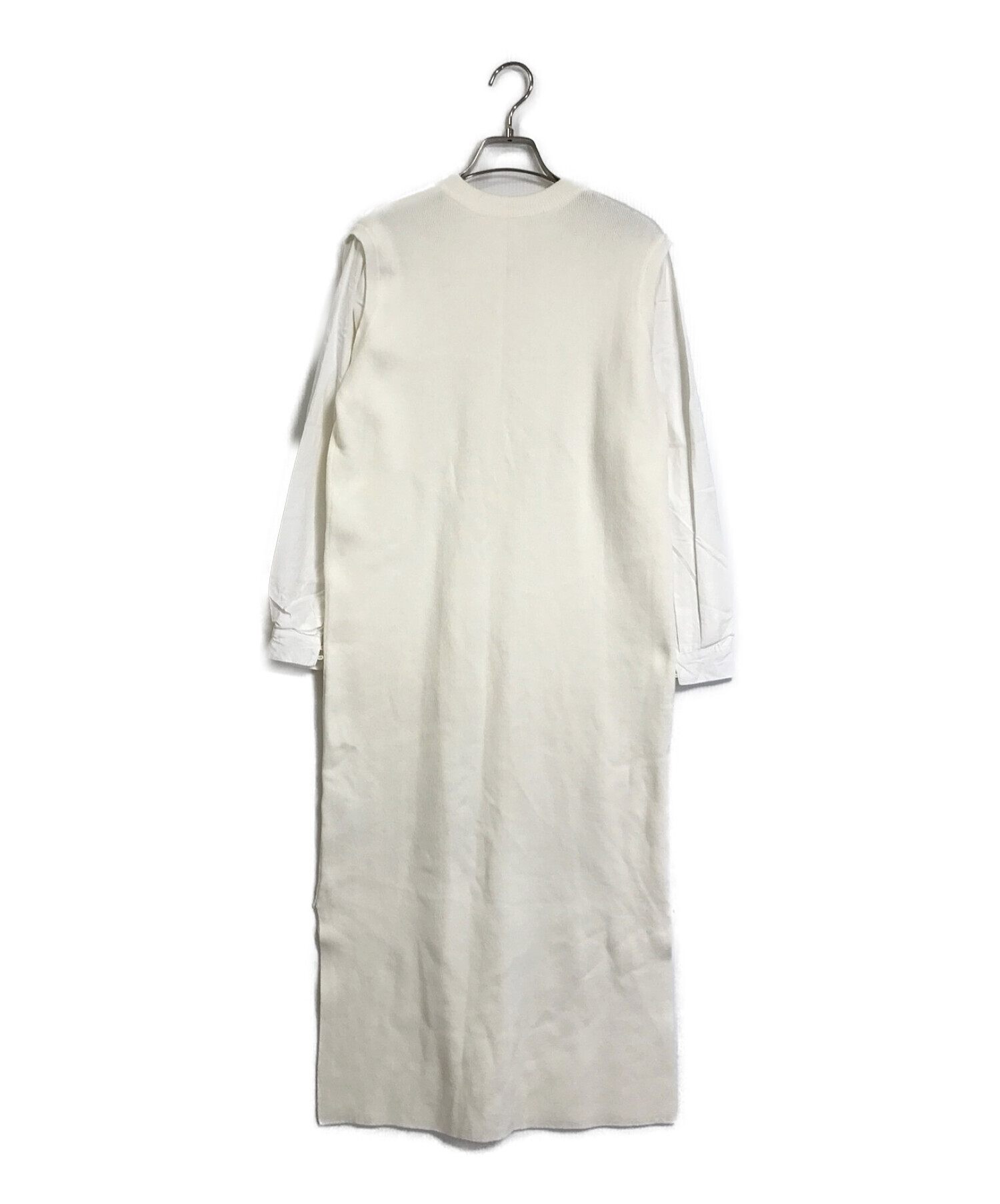 中古・古着通販】Ameri (アメリ) MANY WAY DOCKING SHIRT DRESS/メニー 