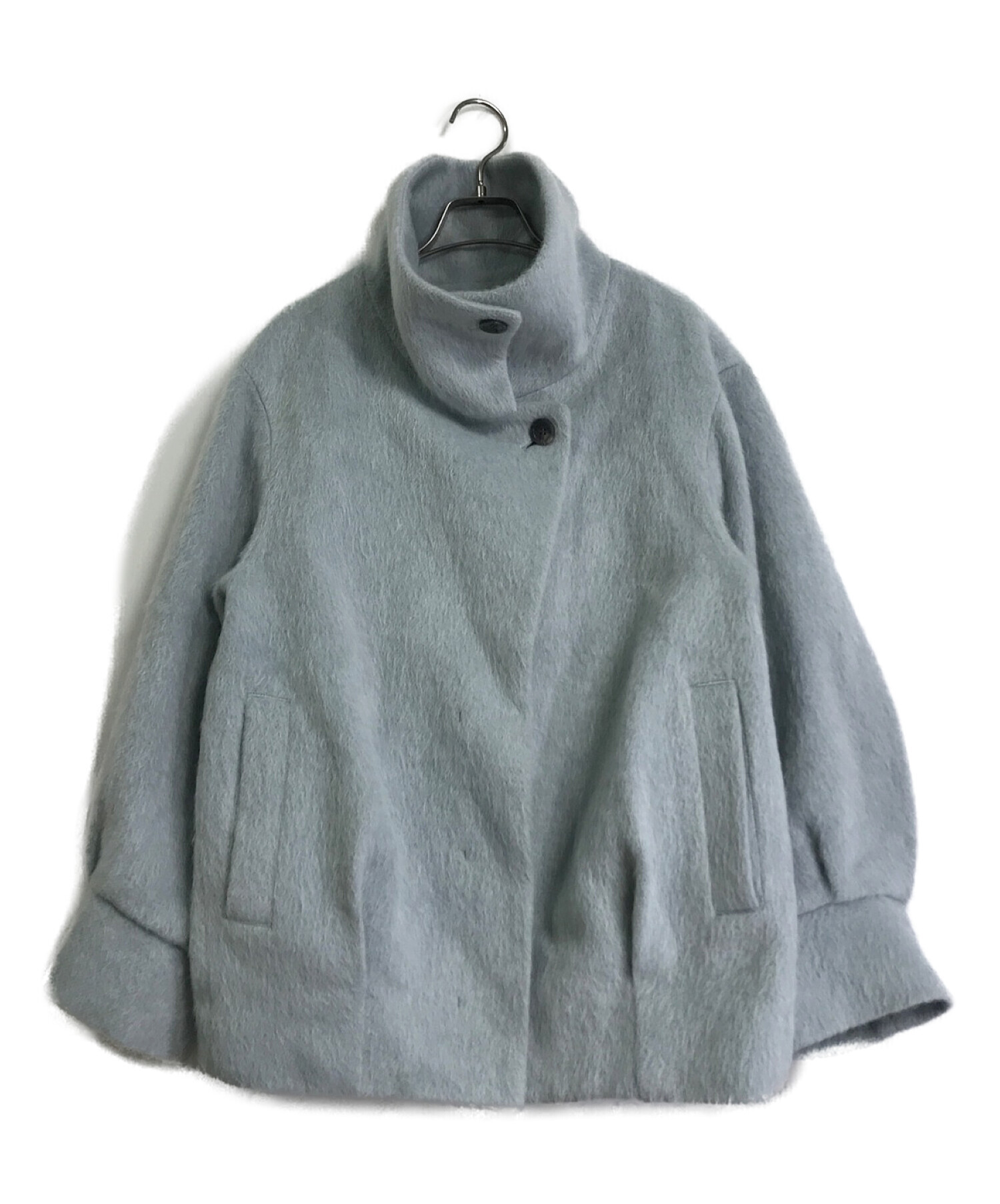 中古・古着通販】FRAY ID (フレイ アイディー) モヘヤシャギーハーフ 
