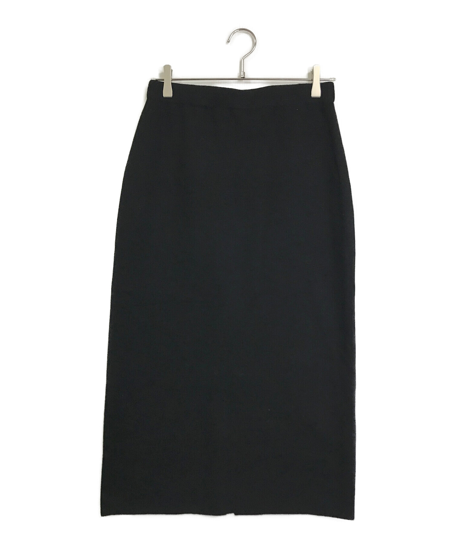FRAMeWORK (フレームワーク) ミラノリブタイトスカート / ロングスカート ブラック サイズ:L