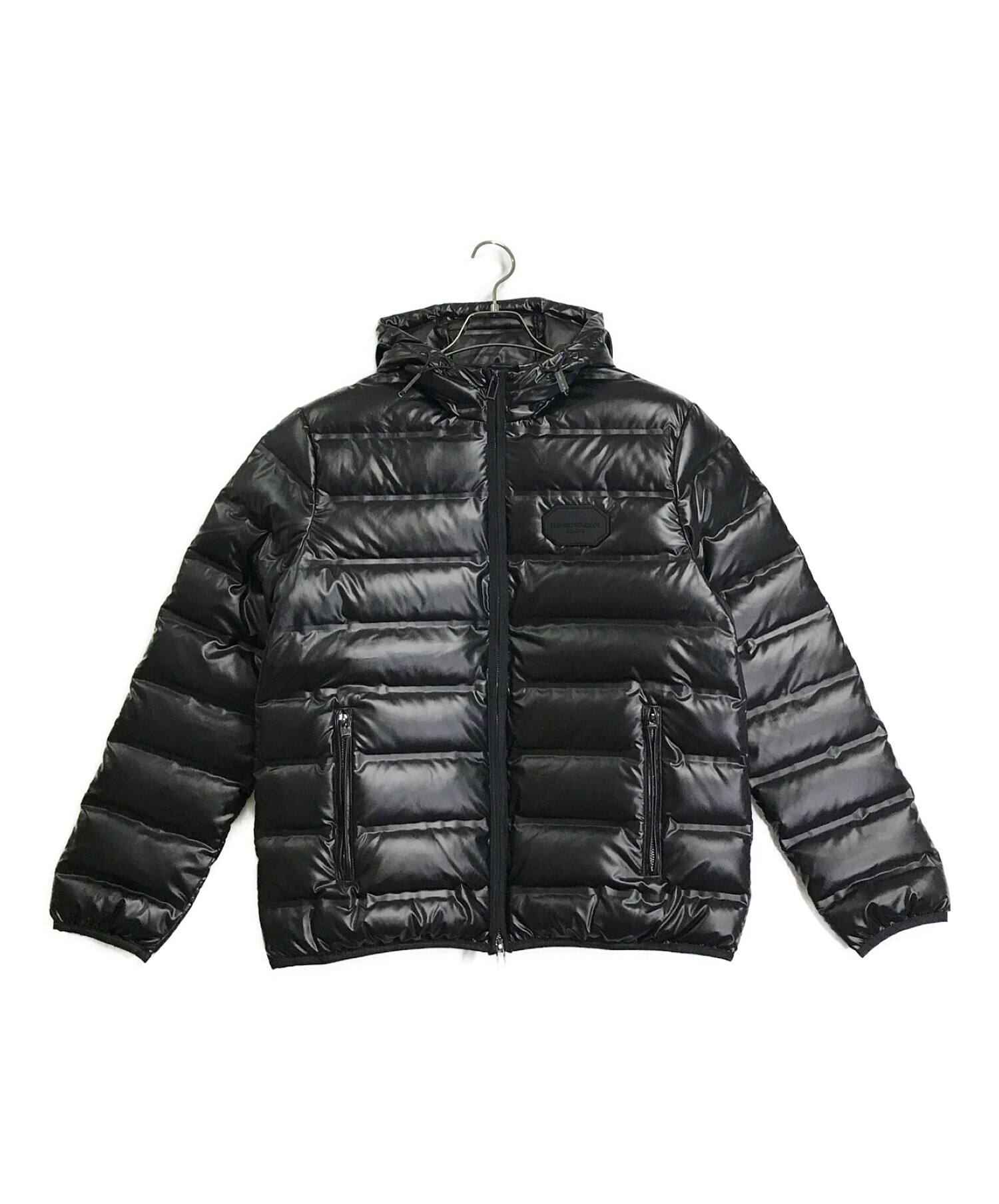 EMPORIO ARMANI (エンポリオアルマーニ) ダウンジャケット ブラック サイズ:L