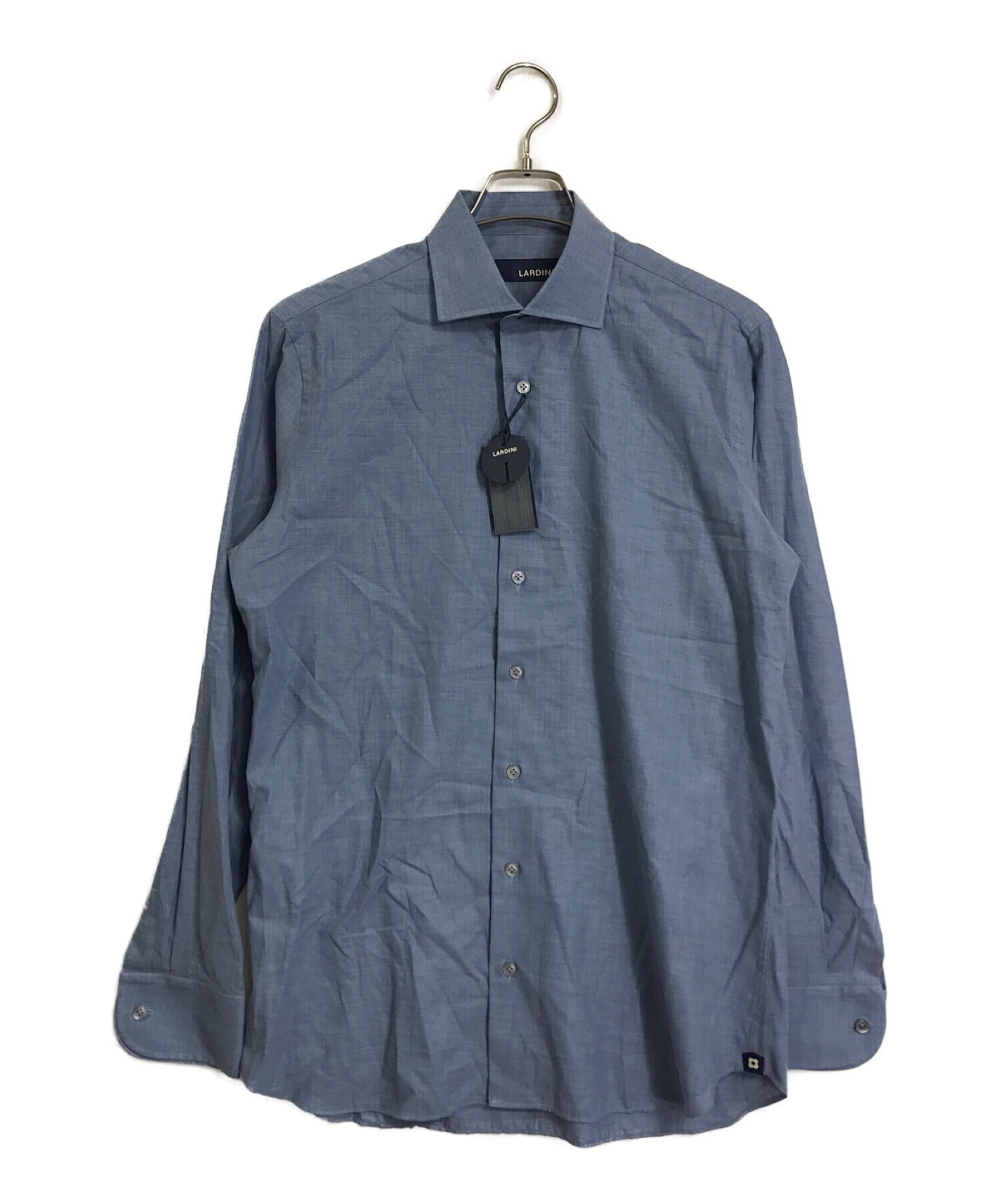 中古・古着通販】LARDINI (ラルディーニ) ドレスシャツ ブルー サイズ 