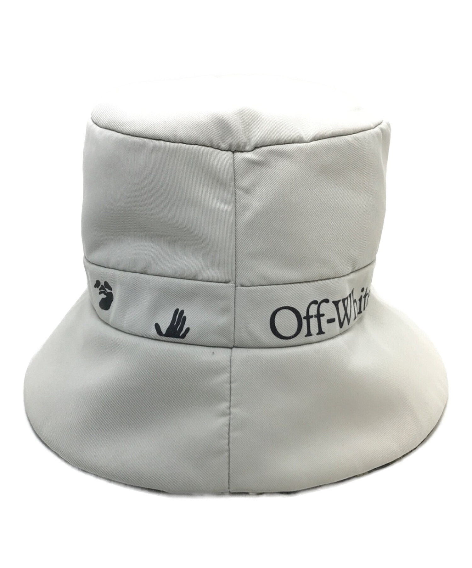 新品オフホワイトバケットハット