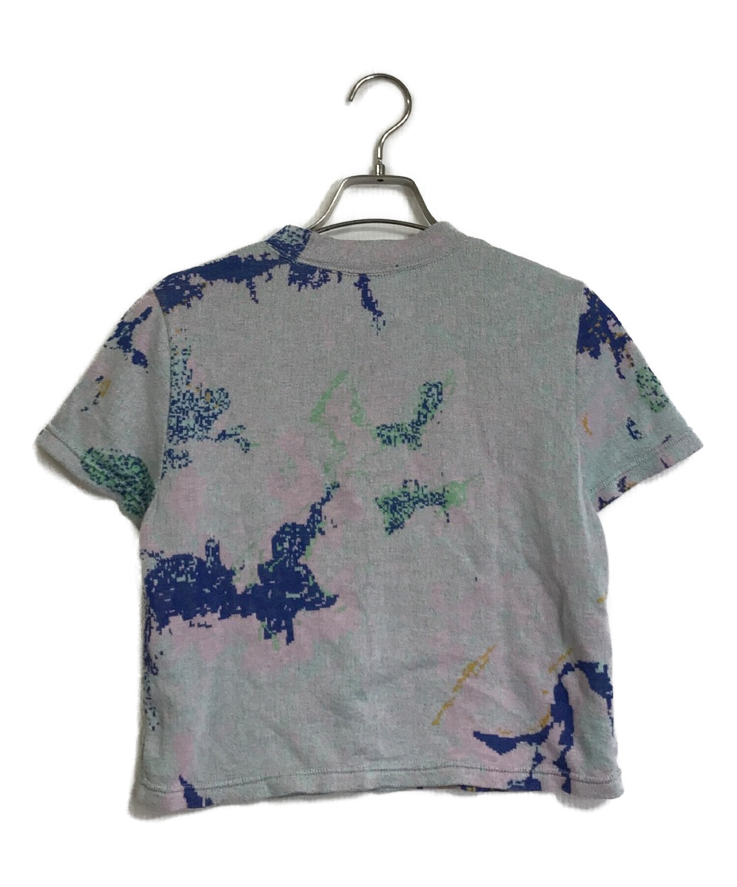 kota gushiken Knitted Tie Dyeish T-shirt｜ファッション