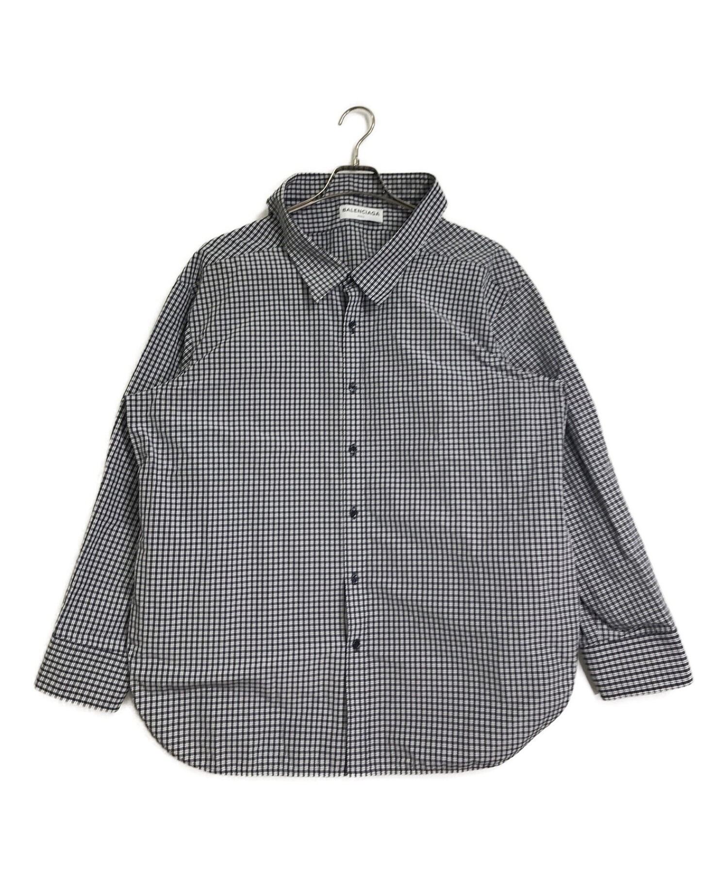 中古・古着通販】BALENCIAGA (バレンシアガ) ピンチドカラーシャツ 