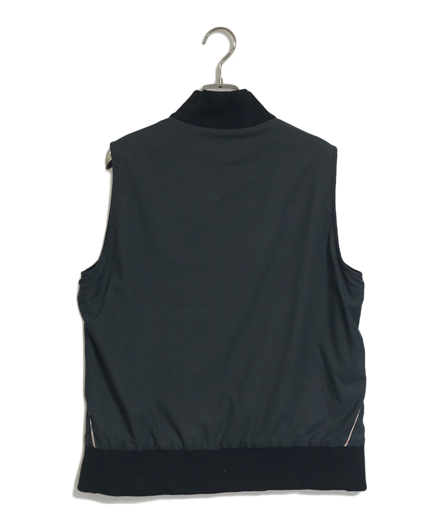 BURBERRY GOLF ブラック ベスト S 【公式通販】