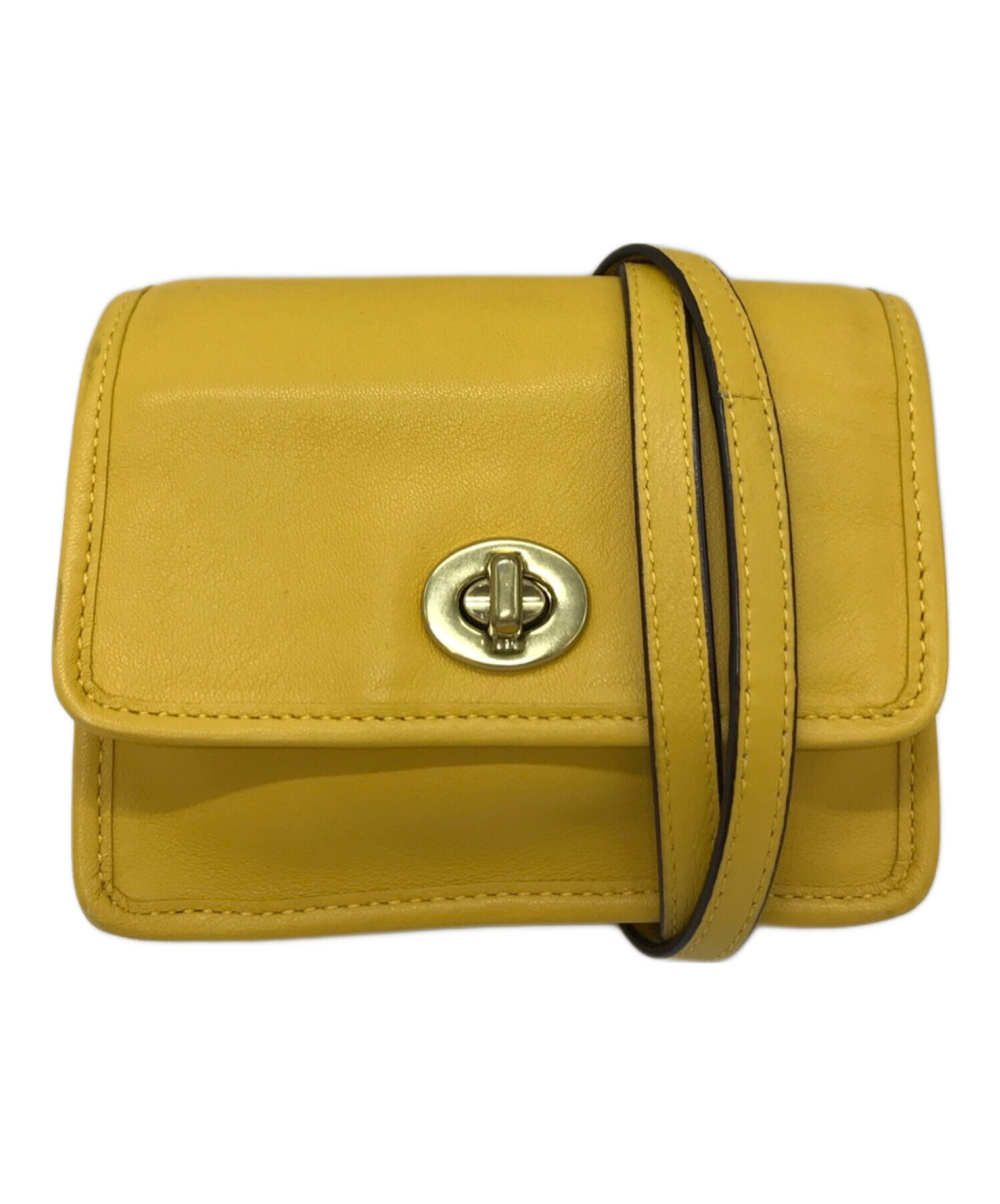 中古・古着通販】COACH (コーチ) COACH ターンロックミニポシェット 